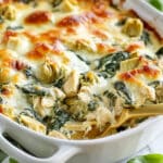 Spinach Artichoke Chicken with Cottage Cheese Recipe