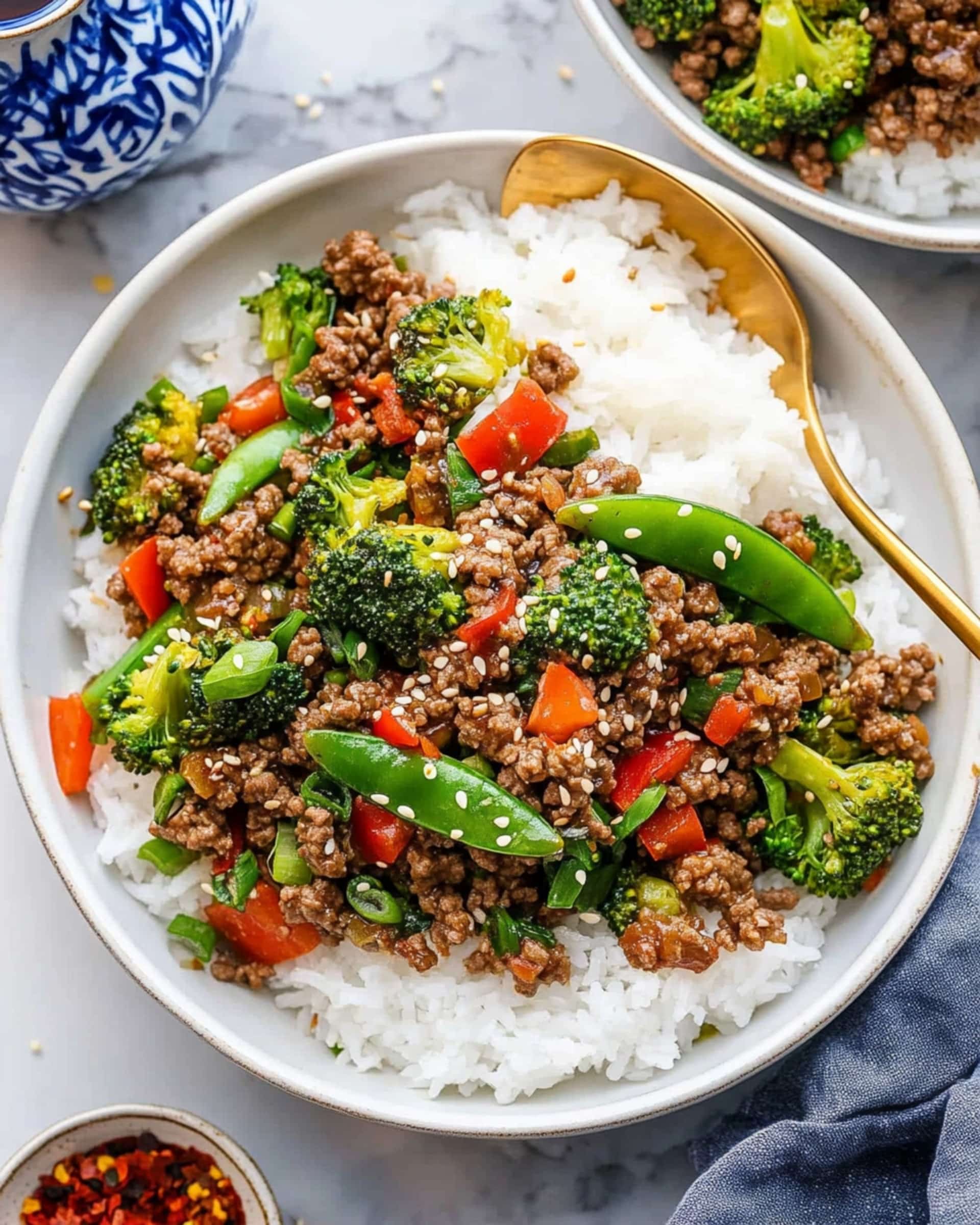 Teriyaki Beef Bowls Recipe