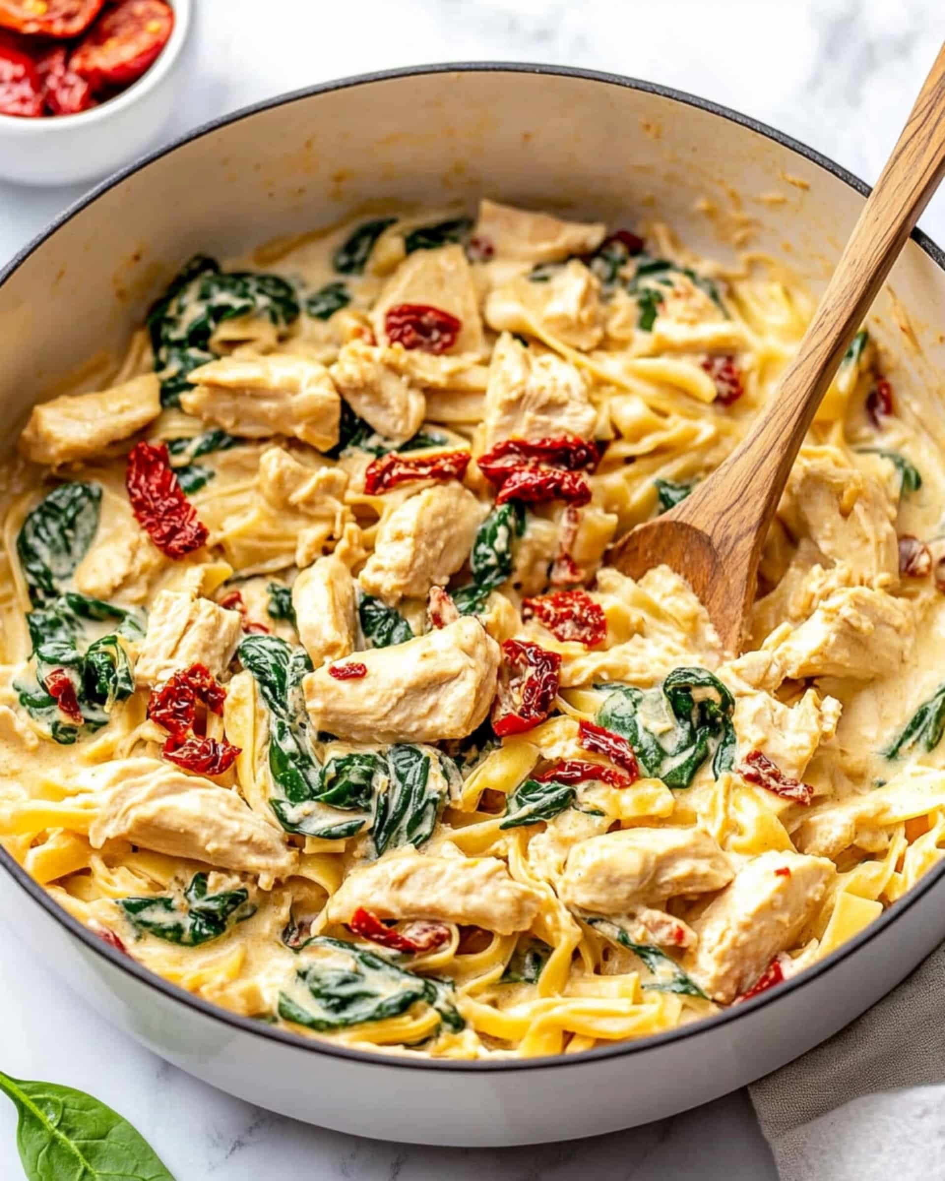 Tuscan Chicken and Spaghetti Squash Recipe