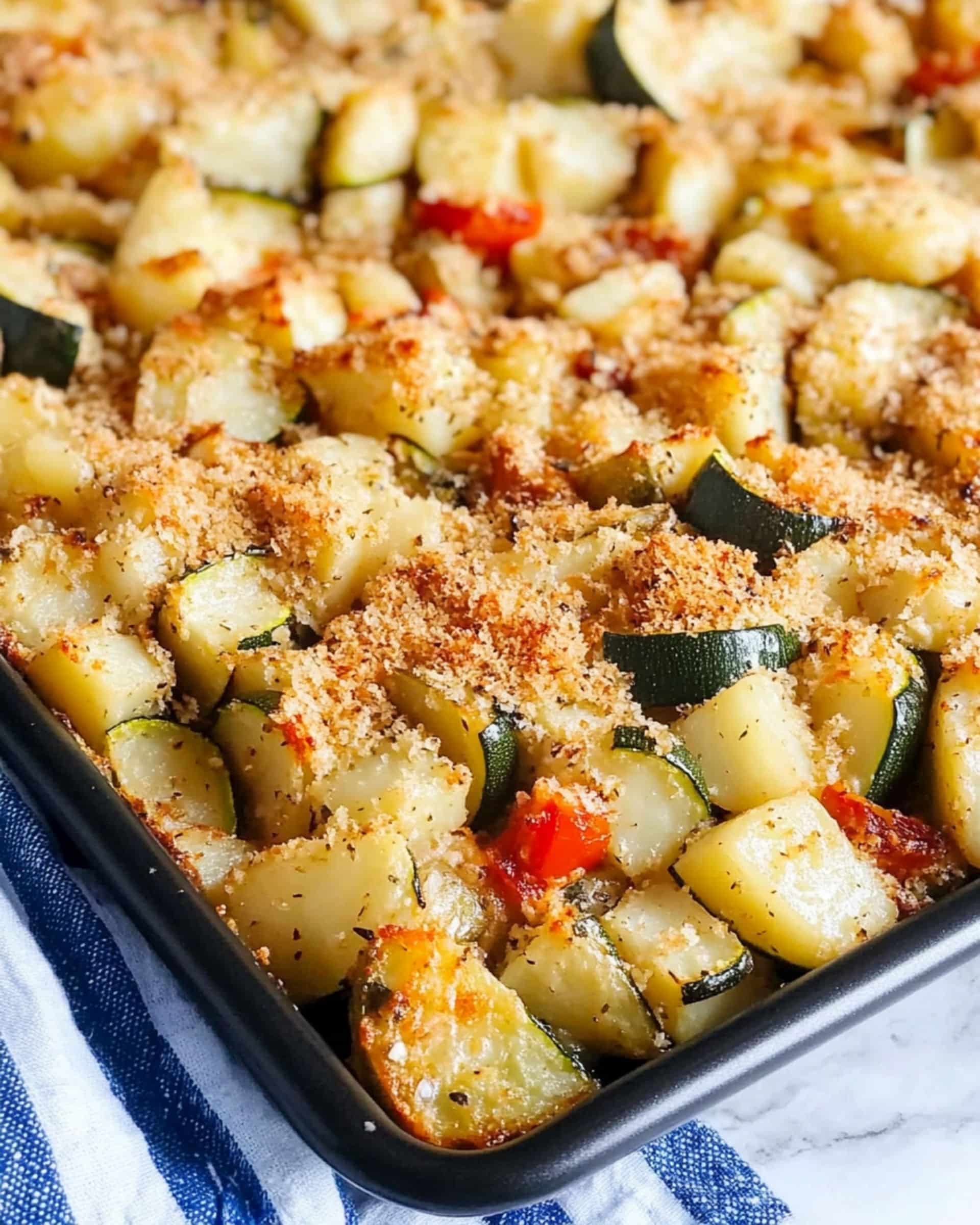 Zucchini Potato Bake Recipe