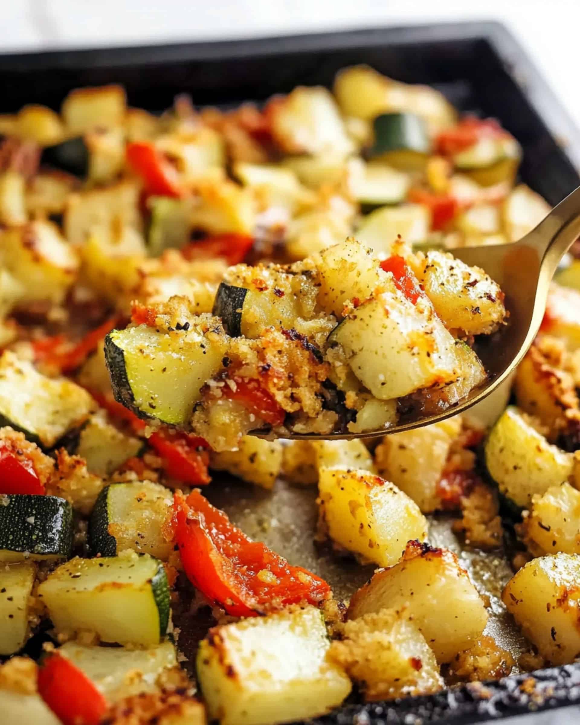 Zucchini Potato Bake Recipe