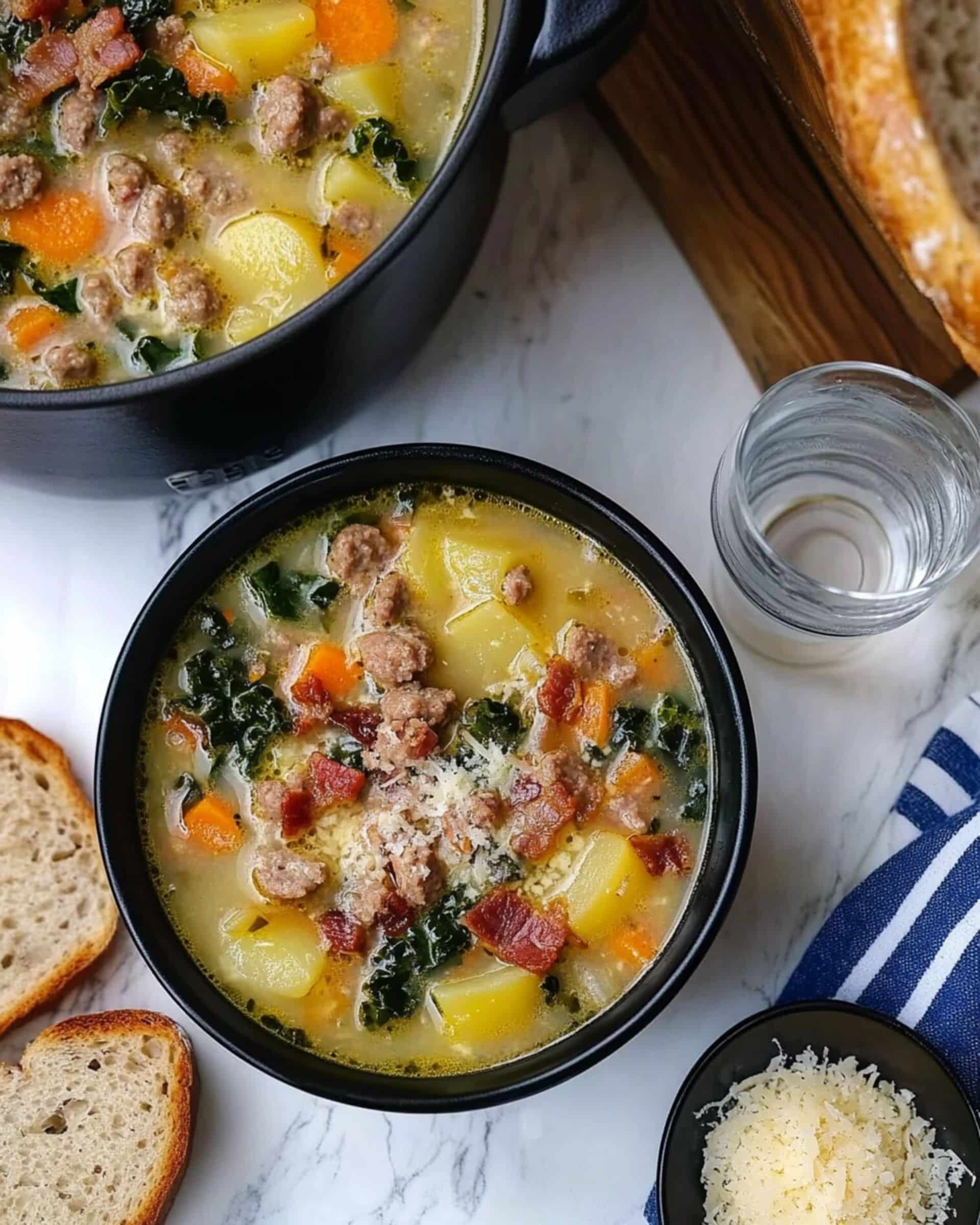 Zuppa Toscana (Tuscan Kale Soup) Recipe