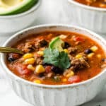 7 Can Soup (In The Slow Cooker) Recipe