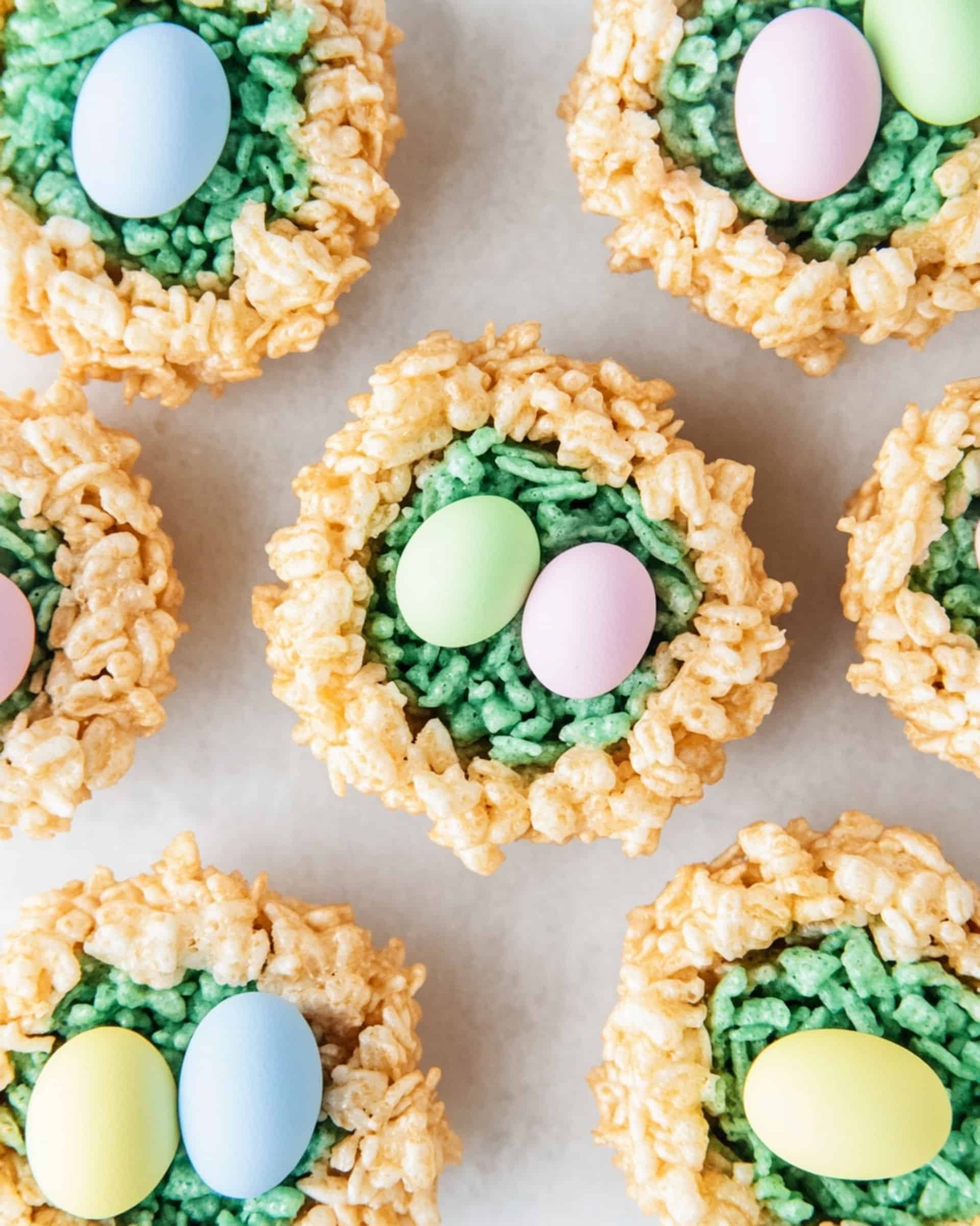 Adorable Rice Krispie Nests Recipe