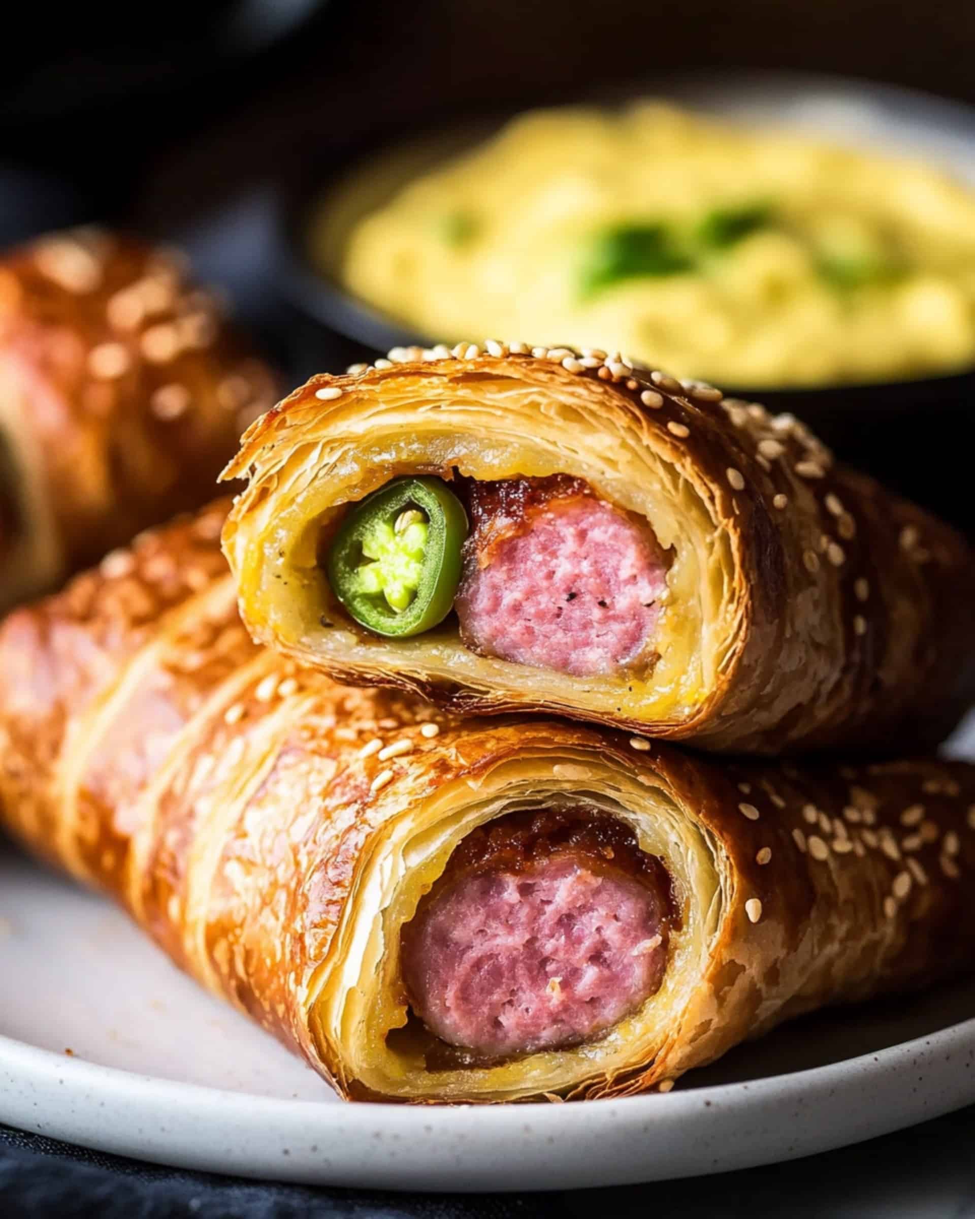 Air Fryer Bacon Jalapeño Cheese Pigs in a Blanket Recipe