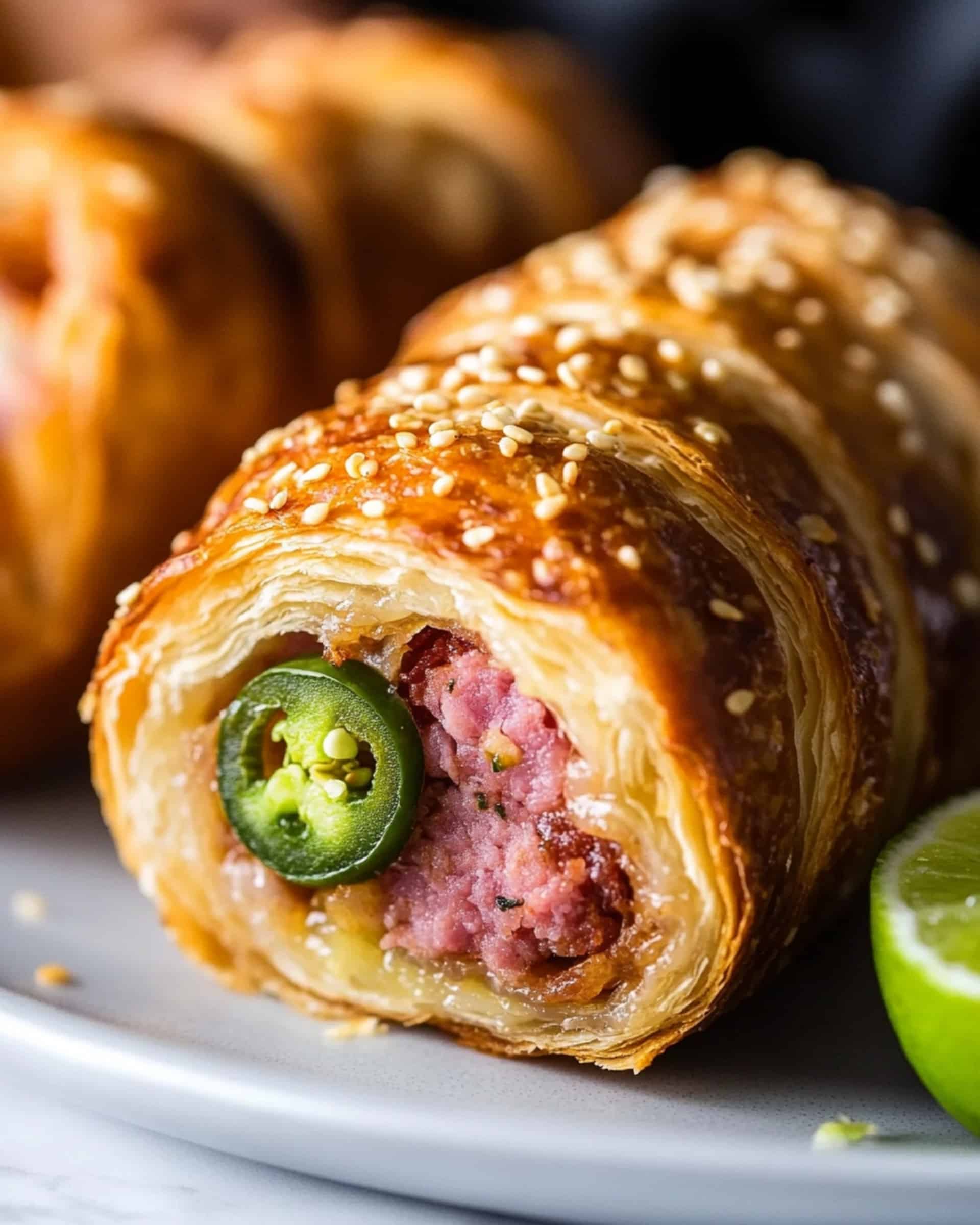 Air Fryer Bacon Jalapeño Cheese Pigs in a Blanket Recipe