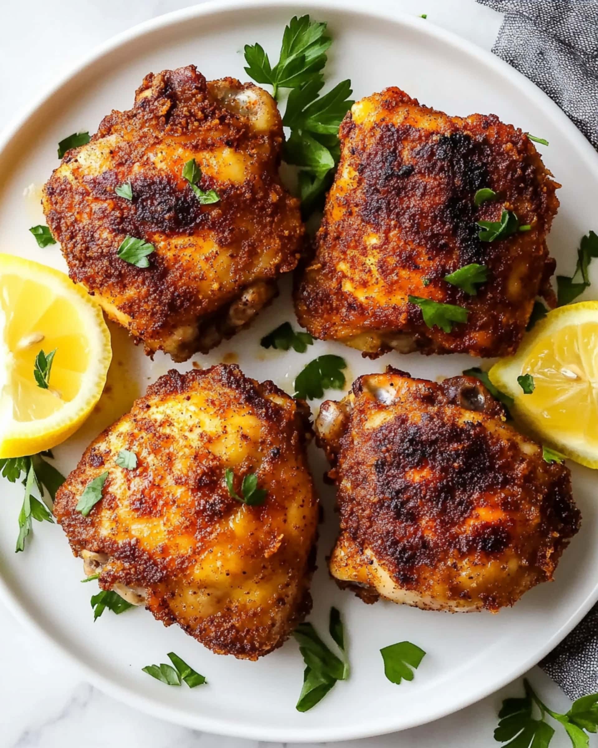 Air Fryer Chicken Thighs Recipe