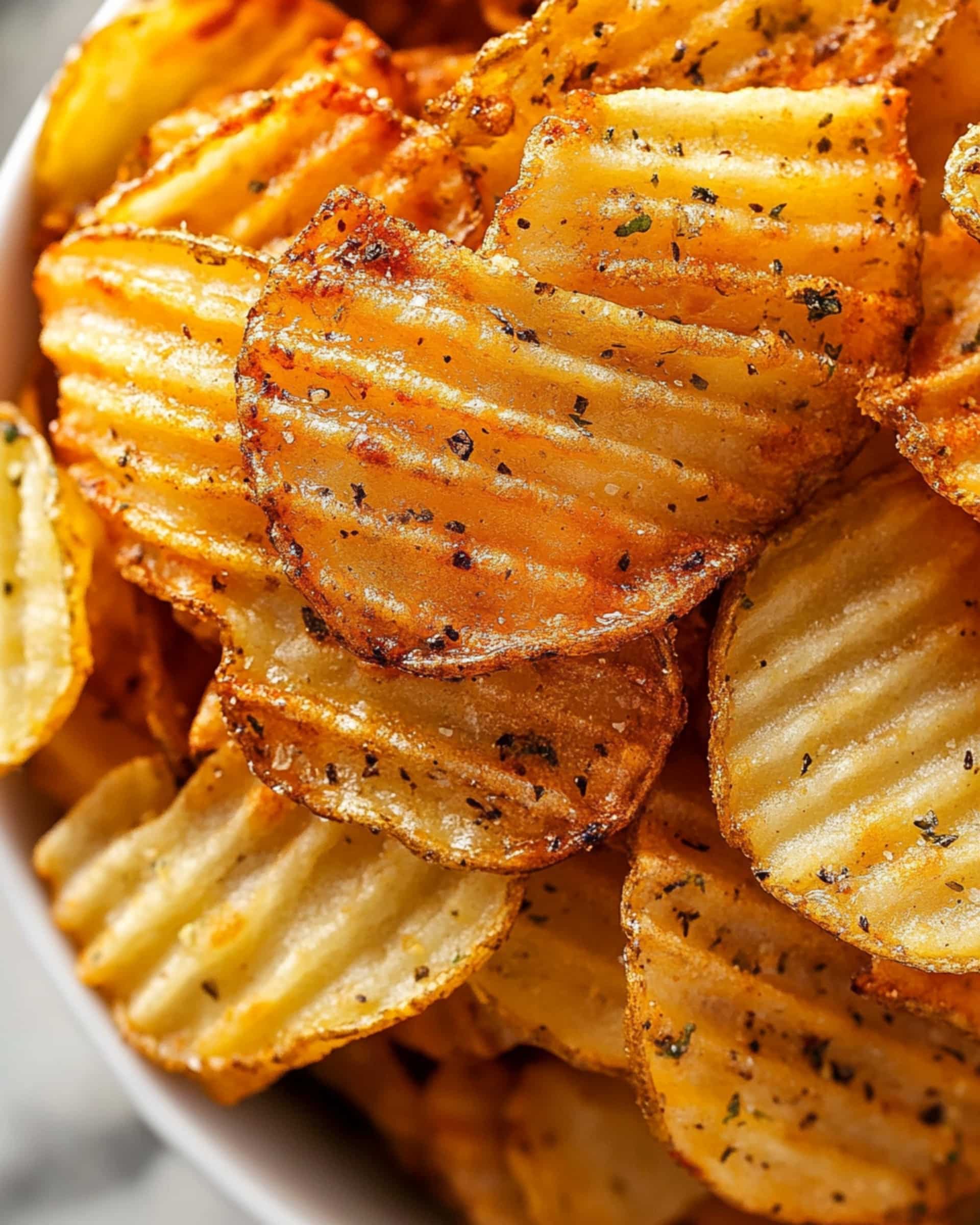 Air Fryer Spicy Dill Pickle Chips Recipe