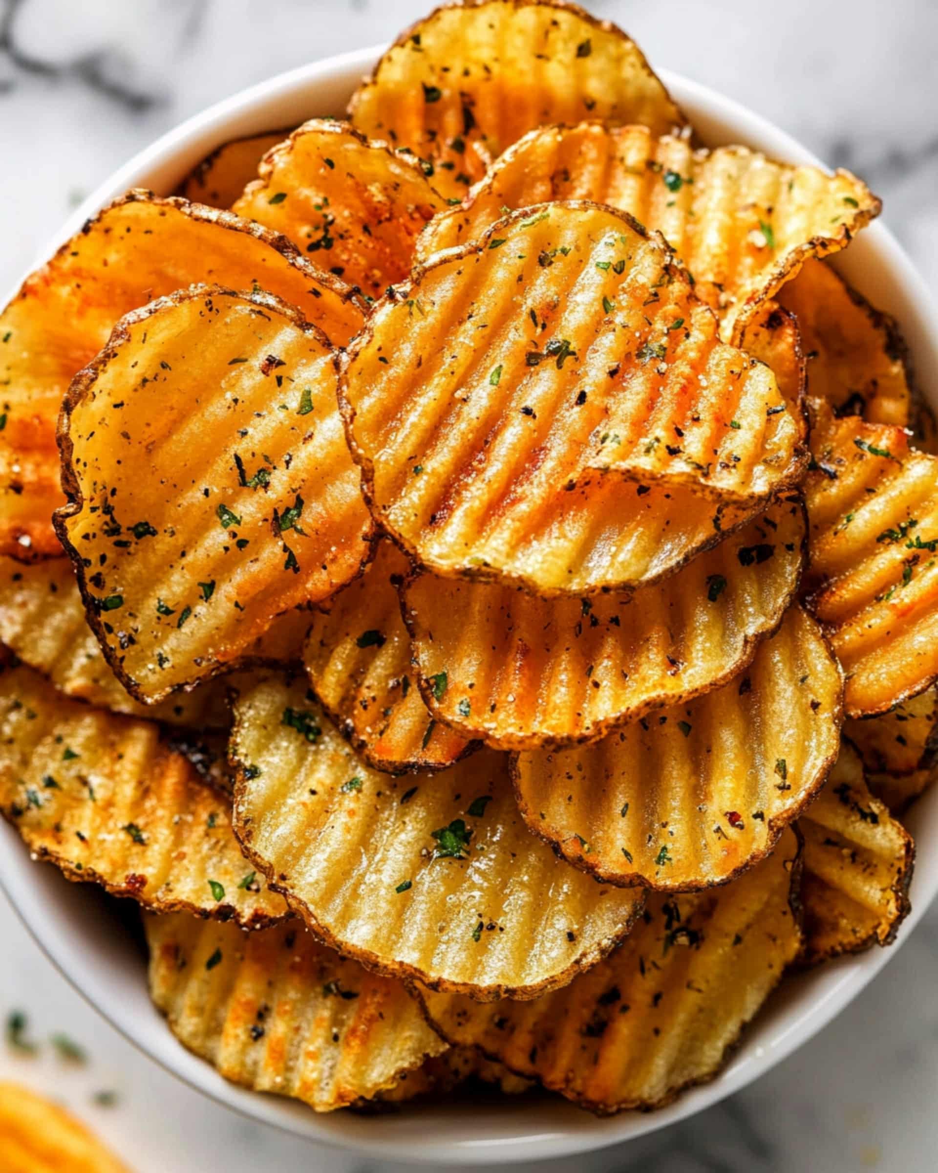 Air Fryer Spicy Dill Pickle Chips Recipe