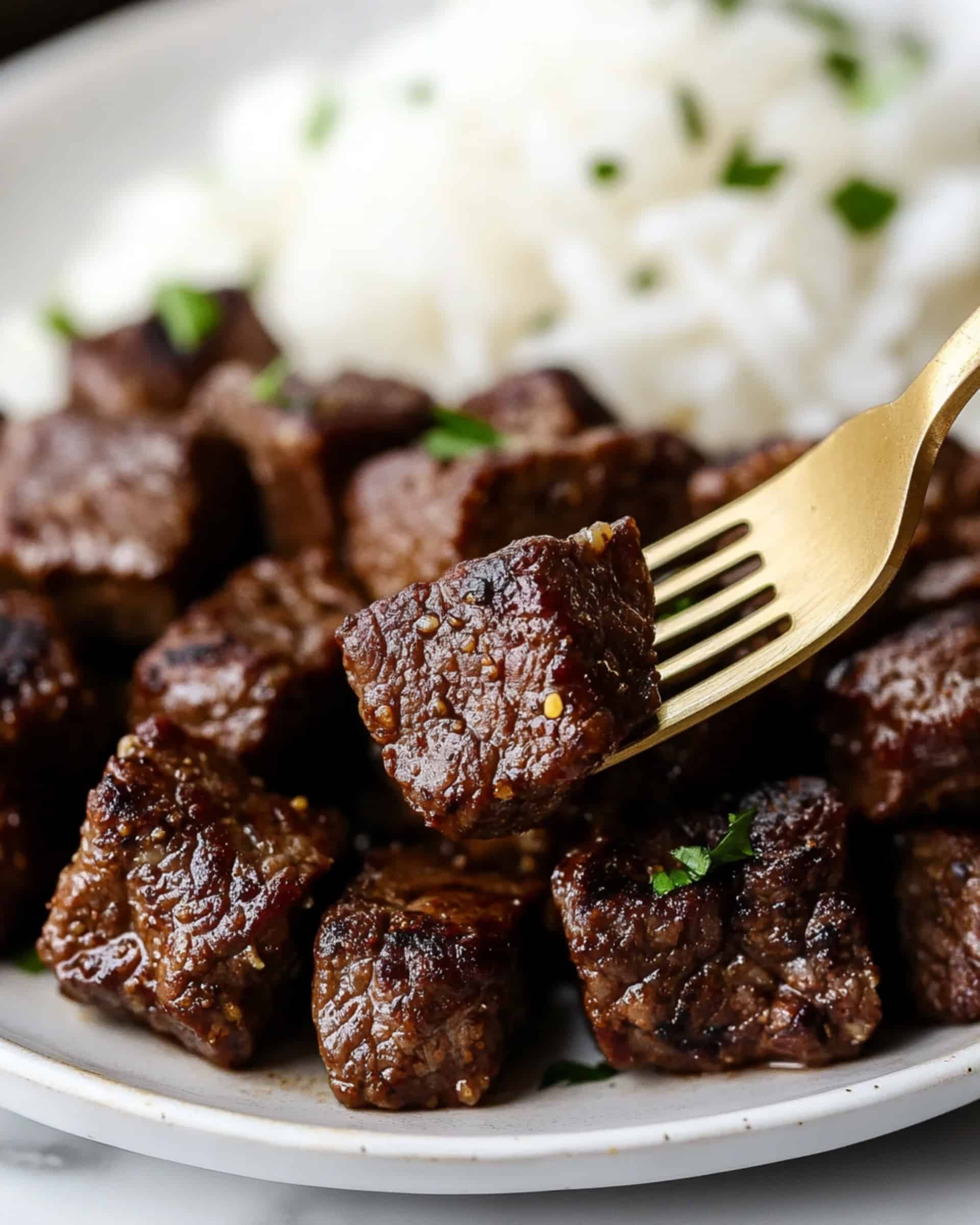 Air Fryer Steak Bites Recipe