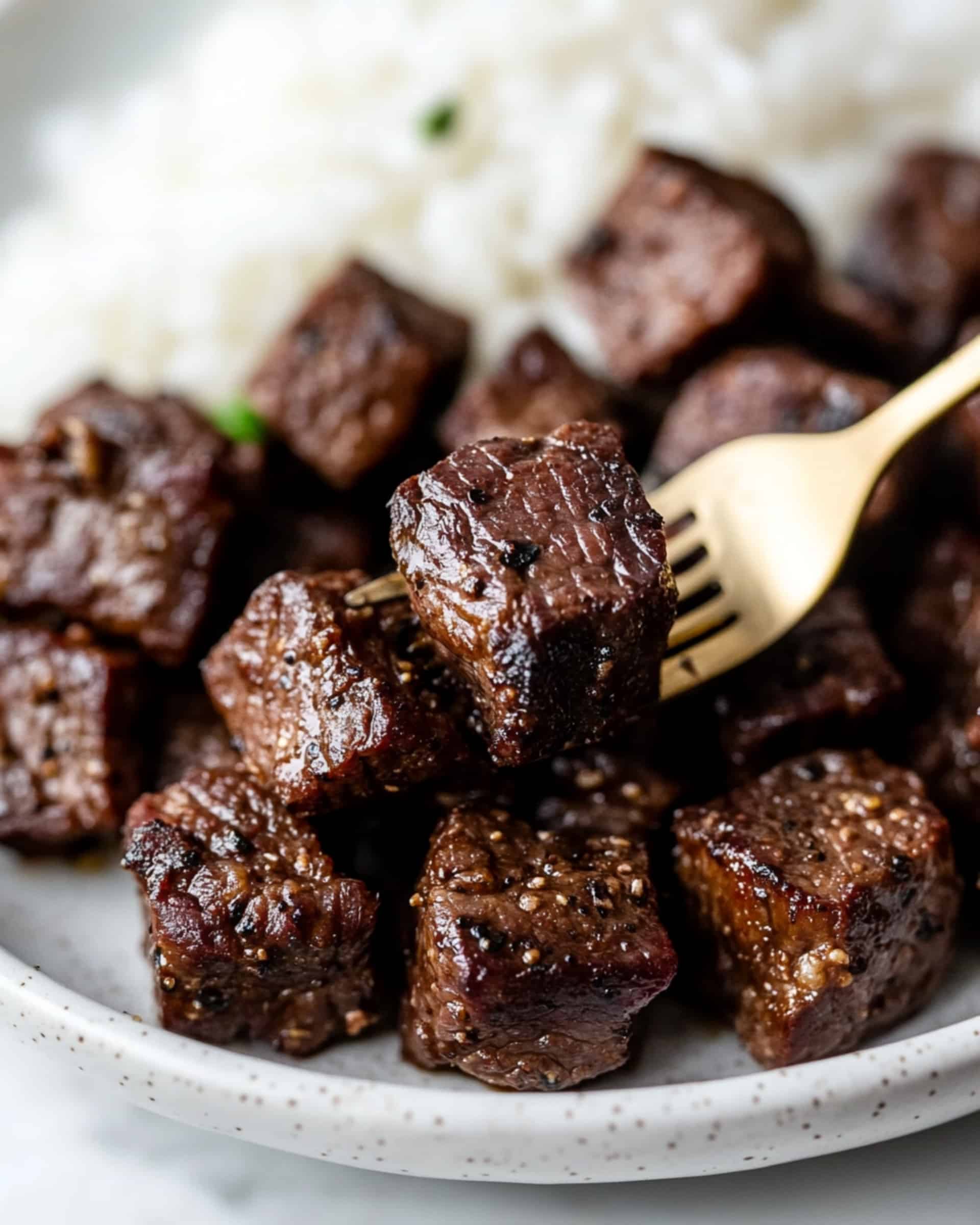 Air Fryer Steak Bites Recipe