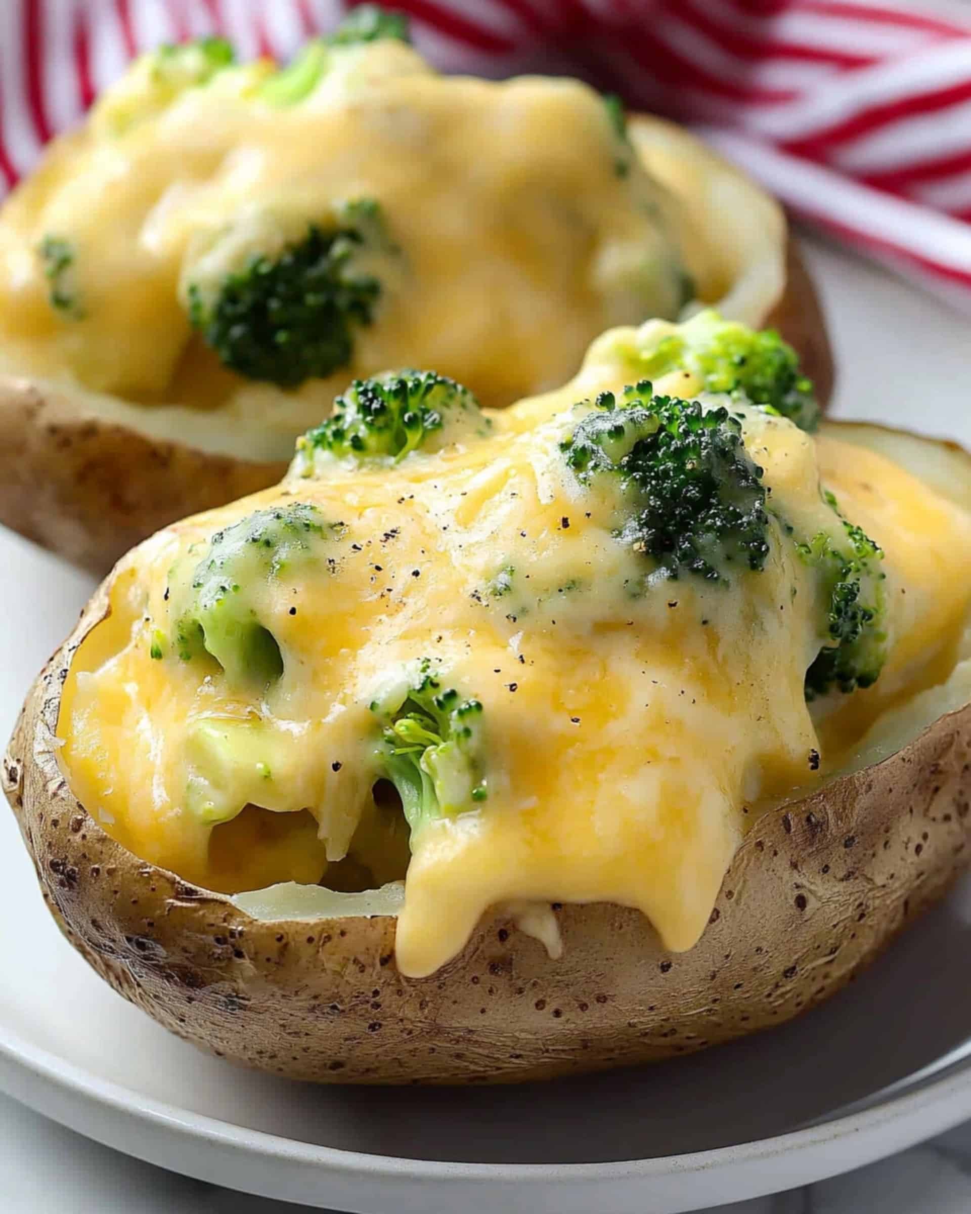 Broccoli Cheese Baked Potatoes Recipe