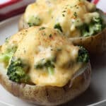 Broccoli Cheese Baked Potatoes Recipe