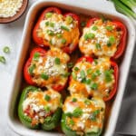 Buffalo Chicken Stuffed Peppers Recipe