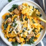 Butternut Squash Sausage Pasta Recipe