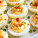 Cajun Shrimp Deviled Eggs Recipe