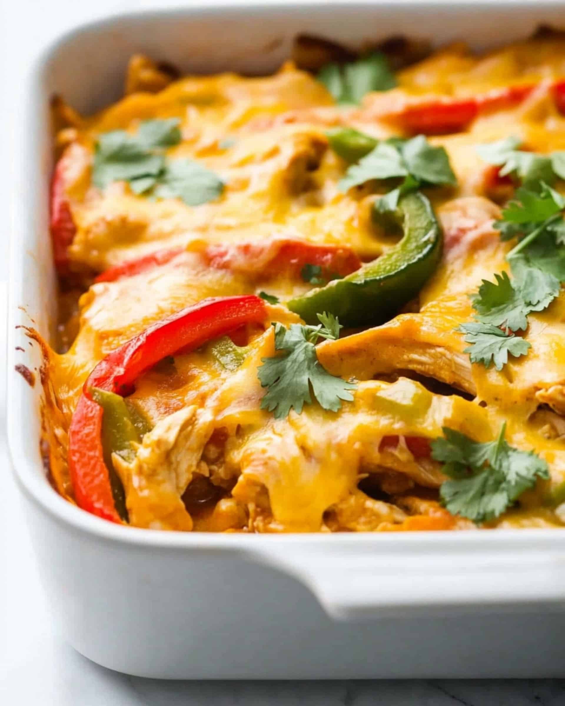 Chicken Fajita Casserole Recipe