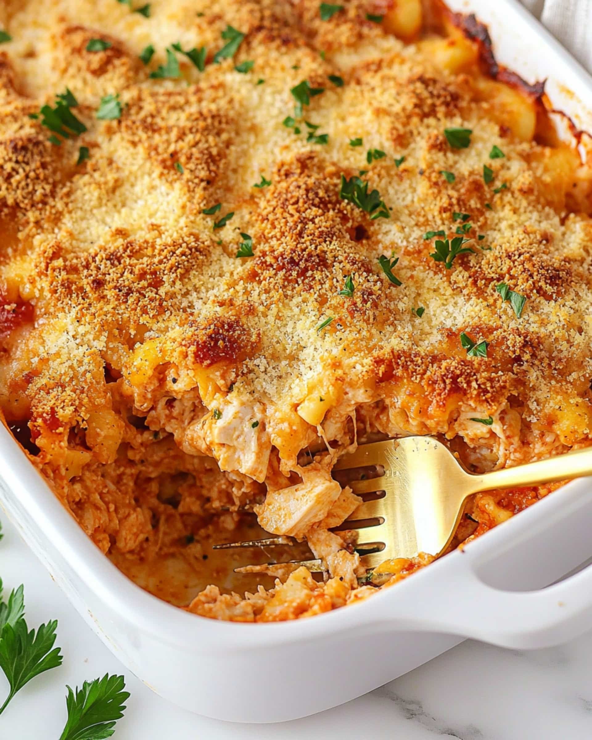 Chicken Parmesan Casserole Recipe