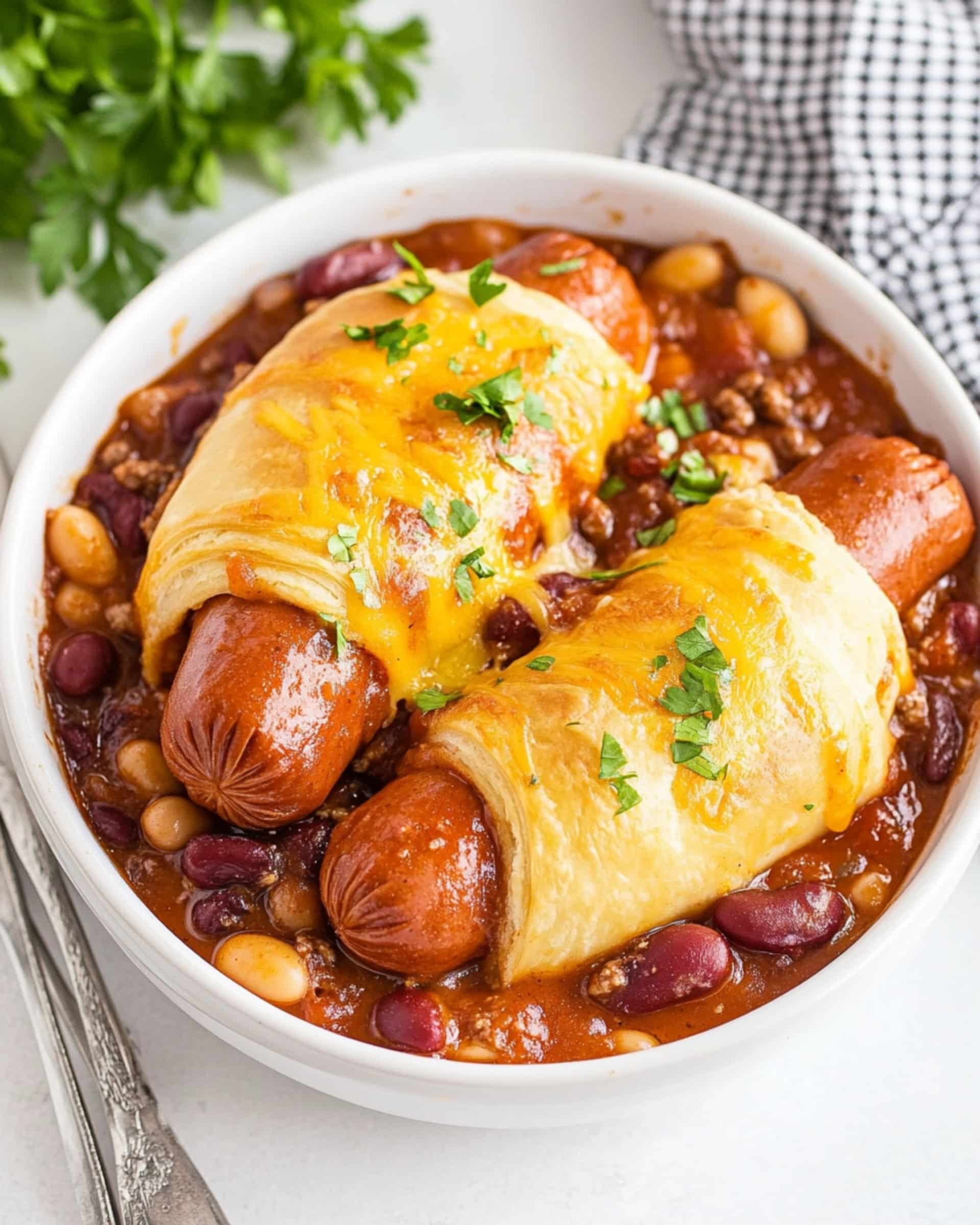 Chili Cheese Dog Casserole Recipe