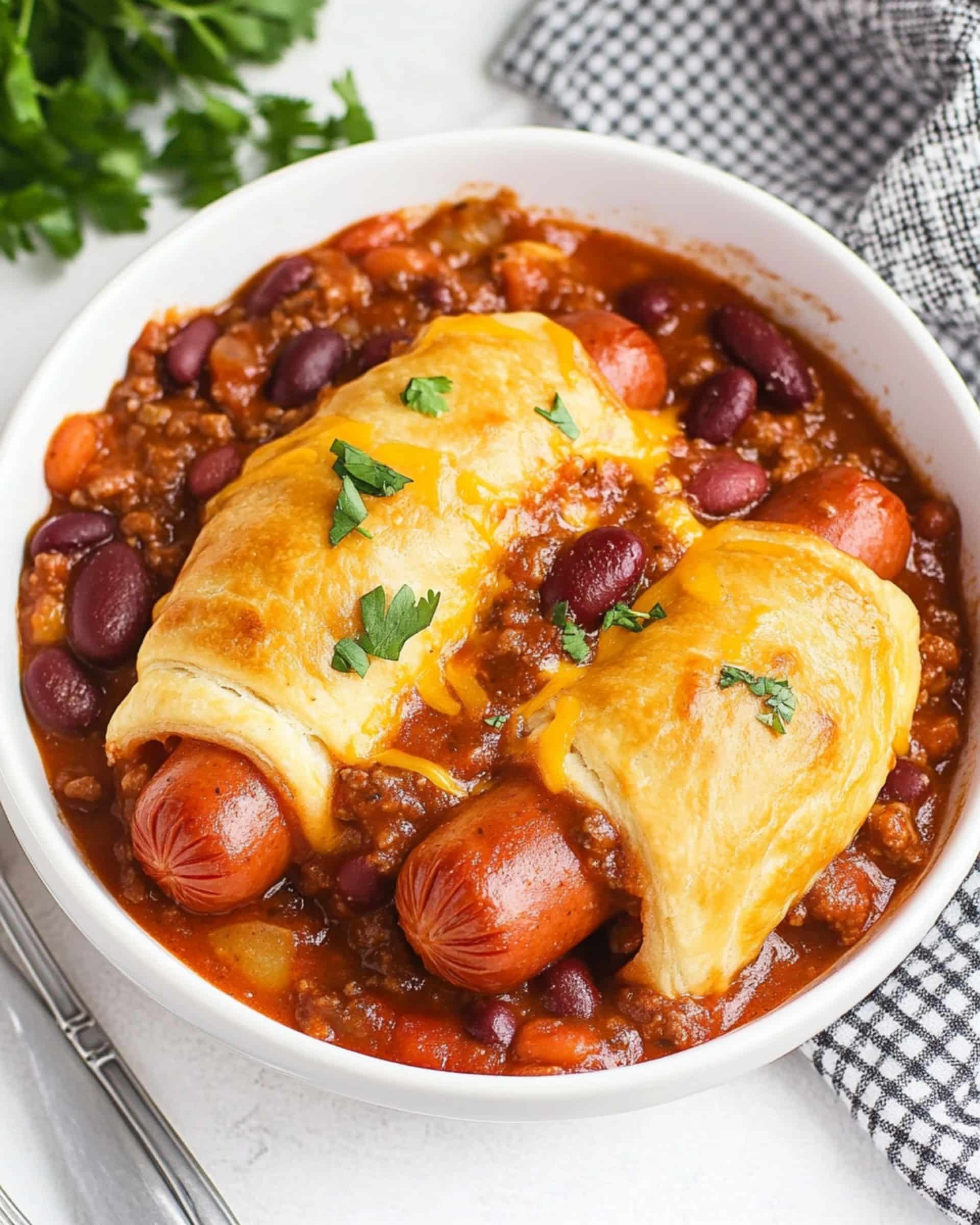 Chili Cheese Dog Casserole Recipe