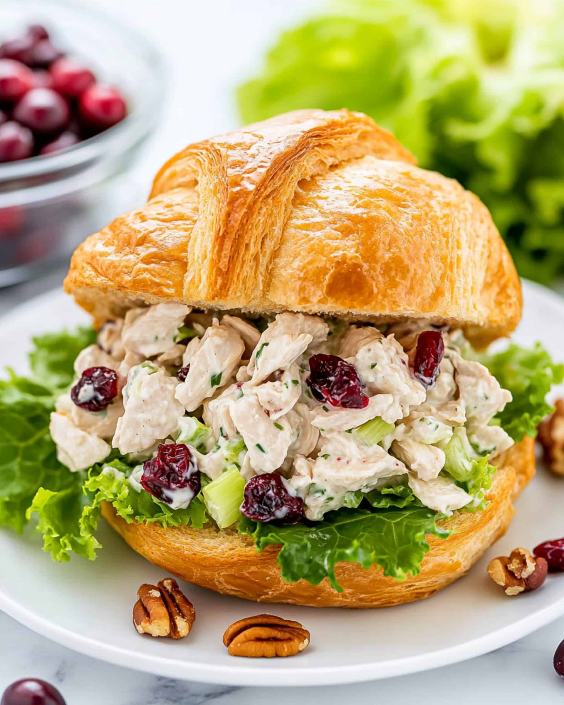 Cranberry Pecan Chicken Salad Recipe