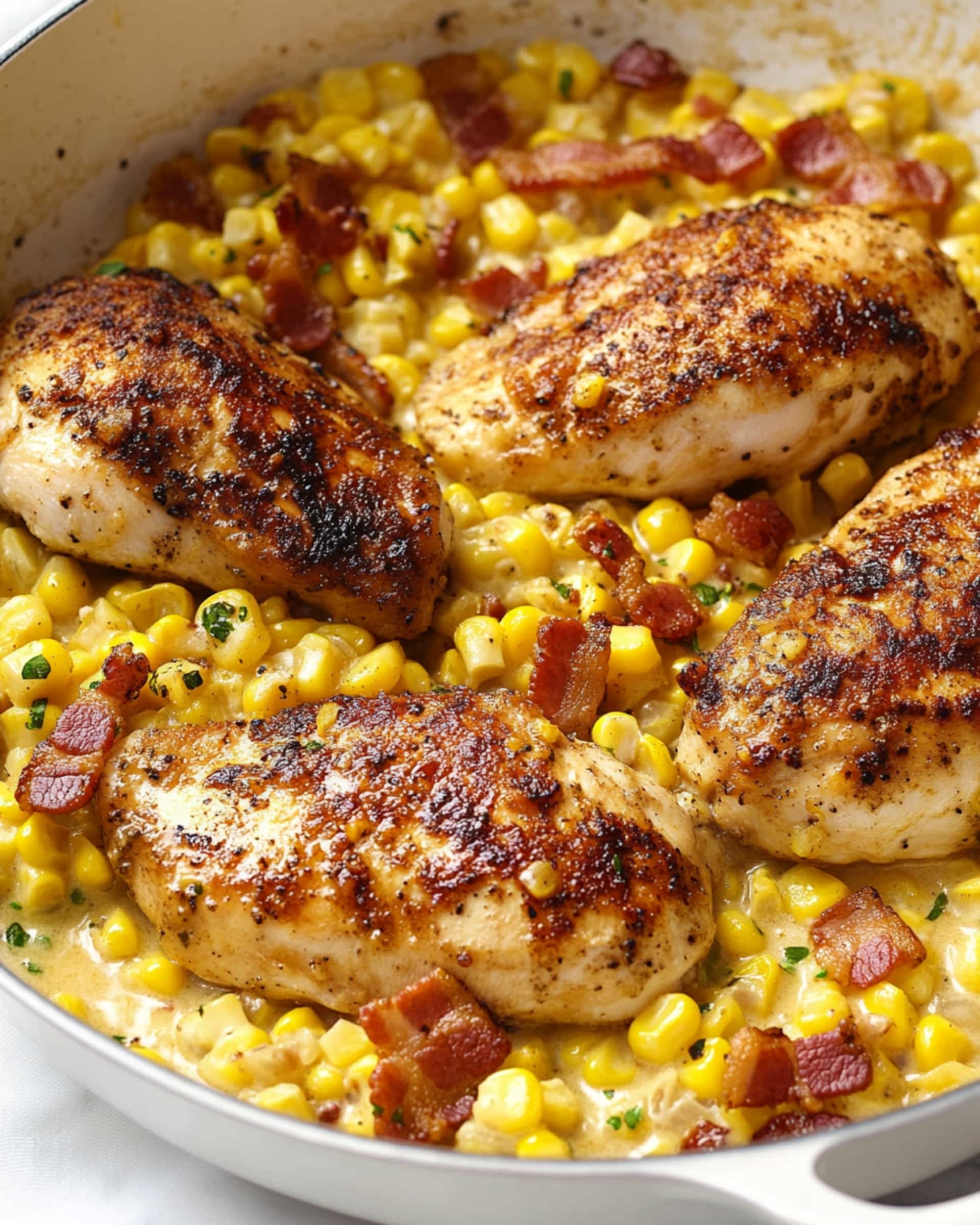 Creamed Corn Chicken Recipe