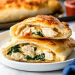 Creamy Chicken Calzone Recipe