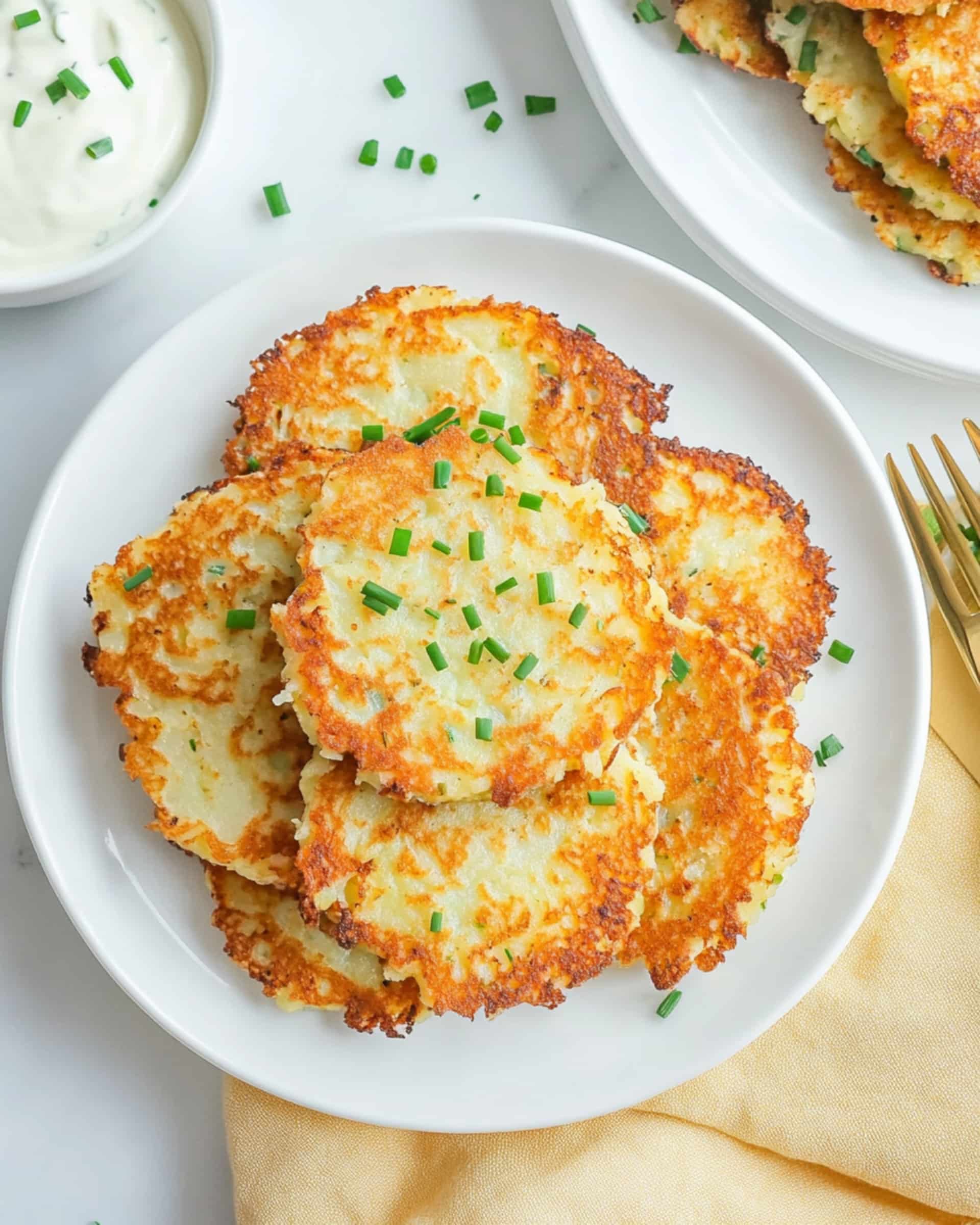 Crispy Easy Potato Pancakes Recipe