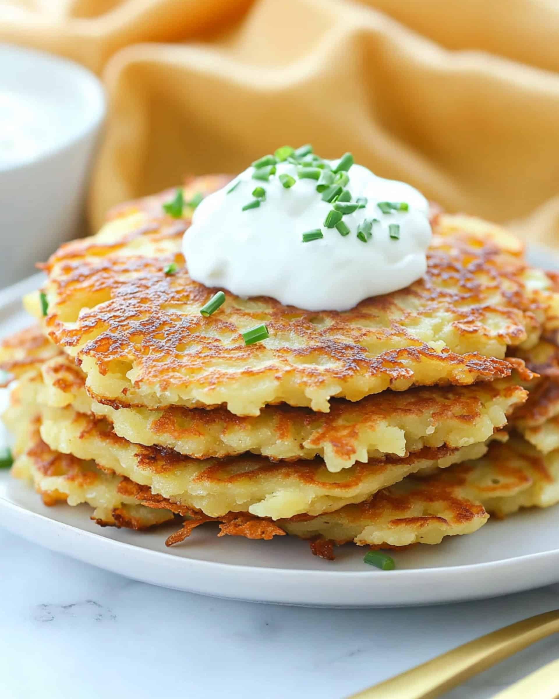 Crispy Easy Potato Pancakes Recipe