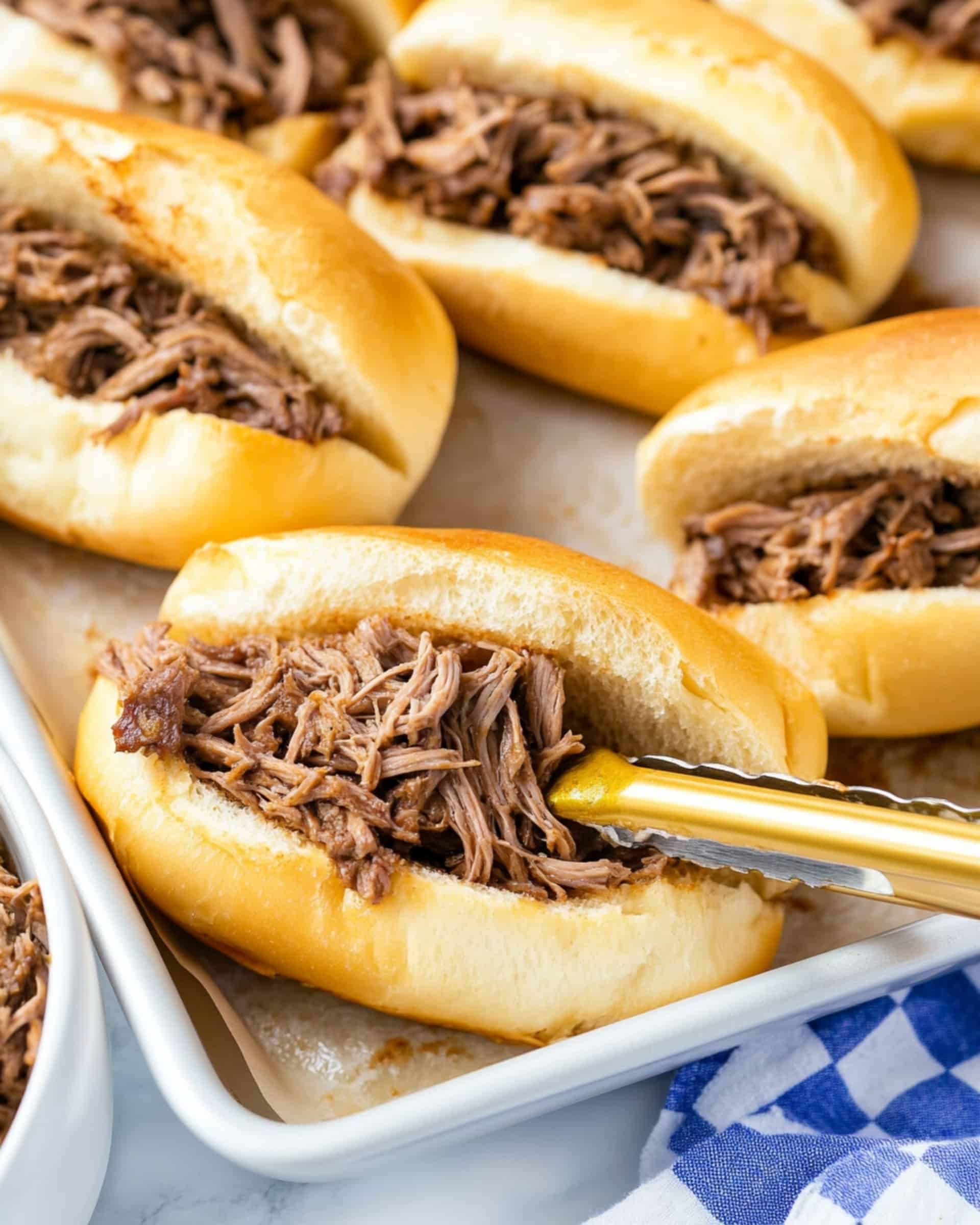 Crock Pot French Dip Sandwiches Recipe