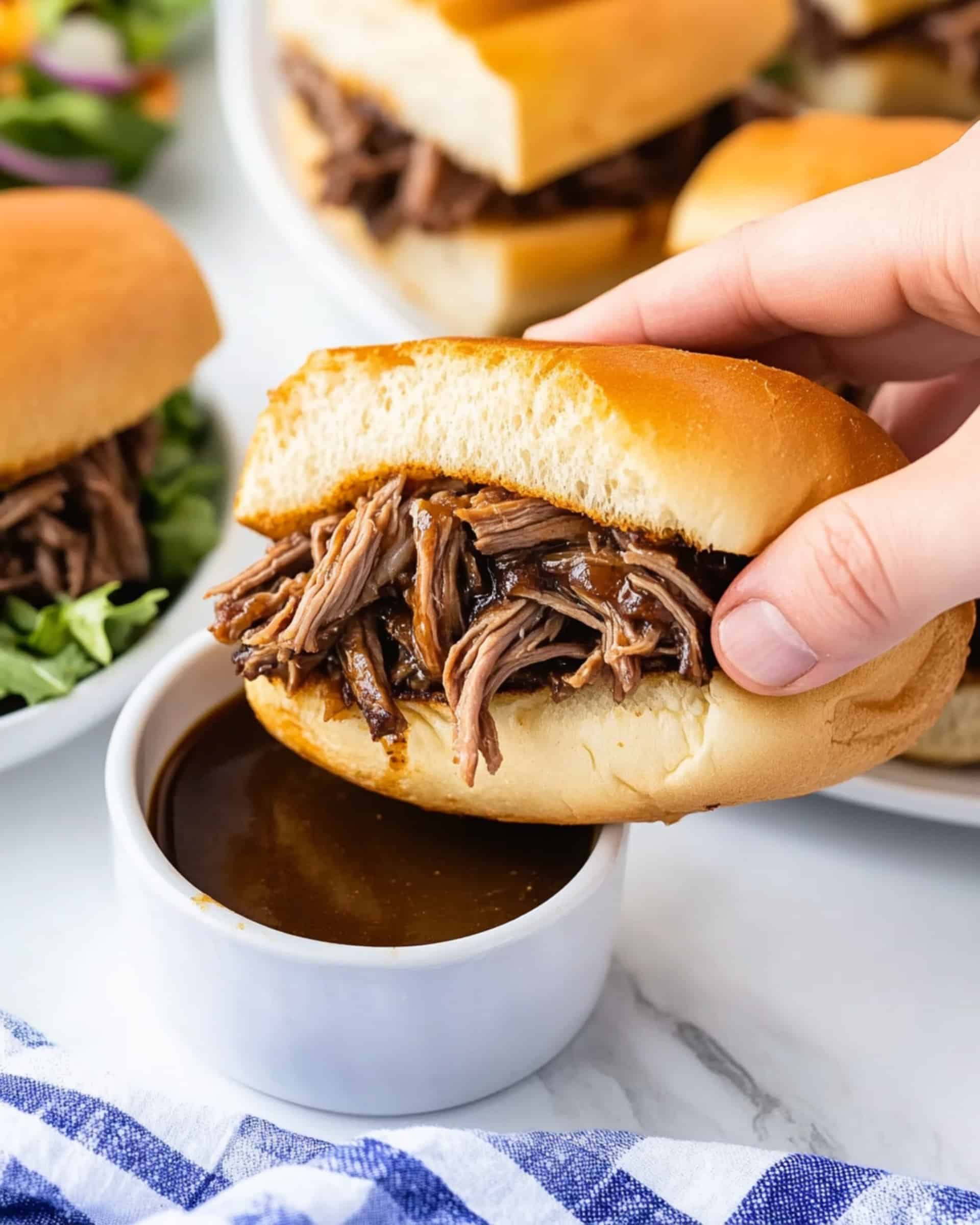 Crock Pot French Dip Sandwiches Recipe