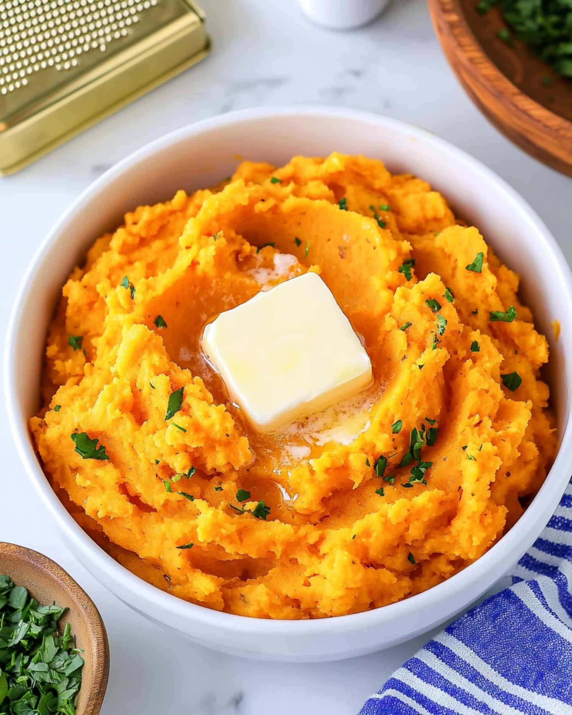 Easy Mashed Sweet Potatoes Recipe