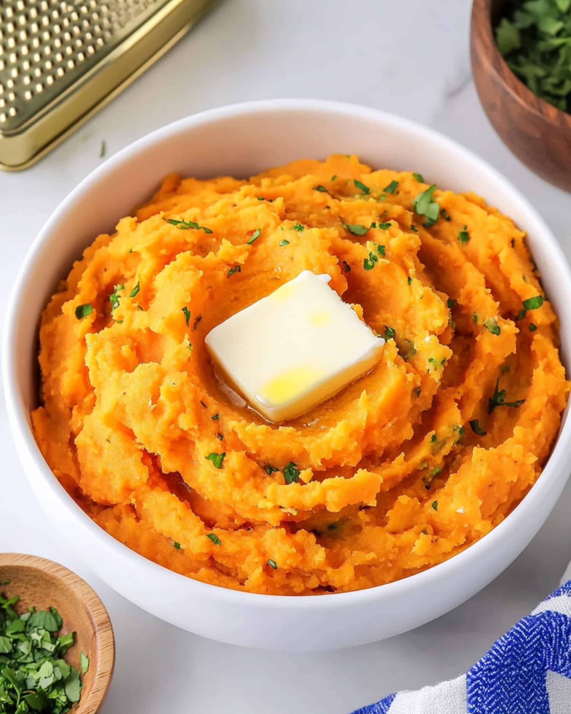 Easy Mashed Sweet Potatoes Recipe