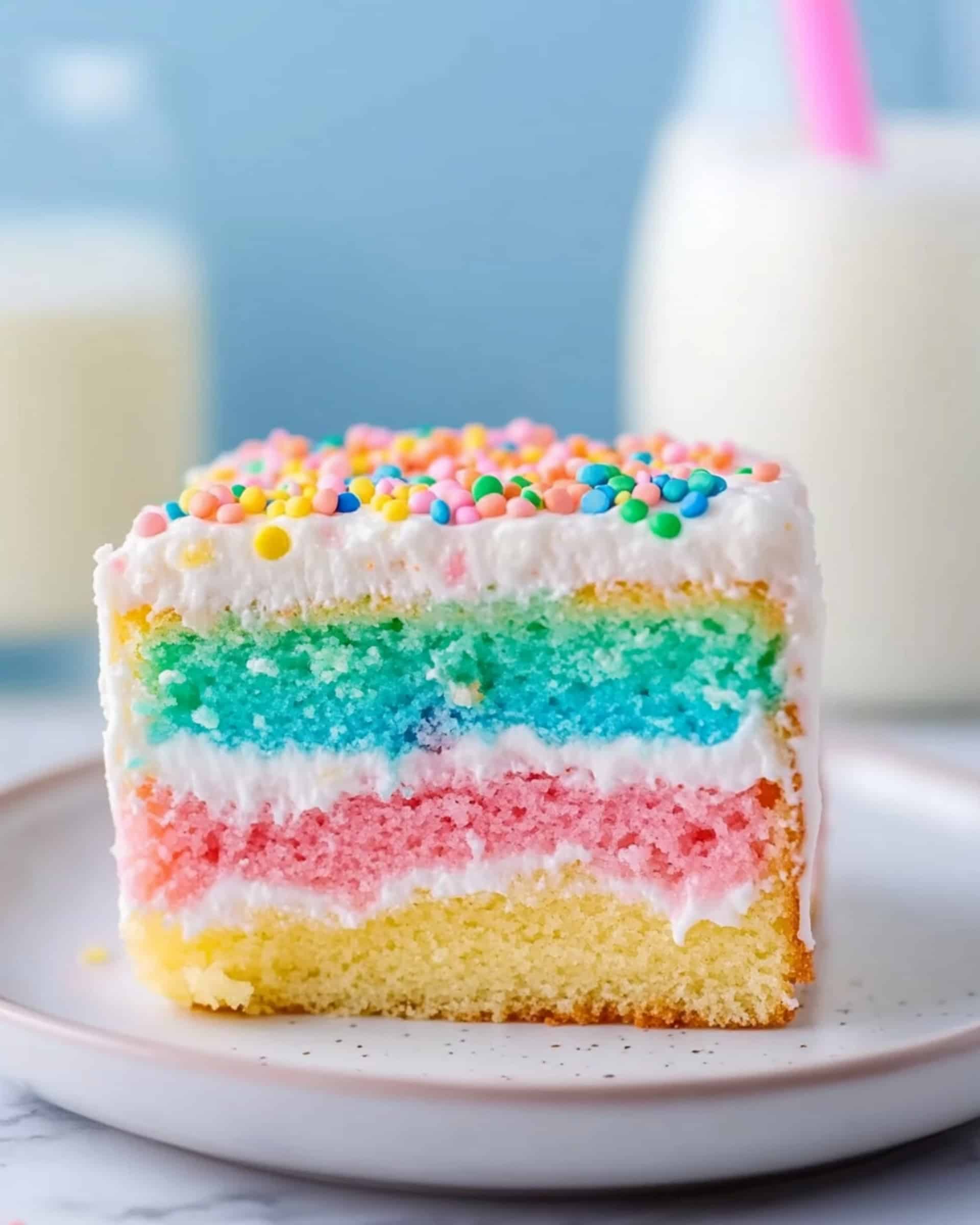 Easy Pastel Easter Cake Recipe!