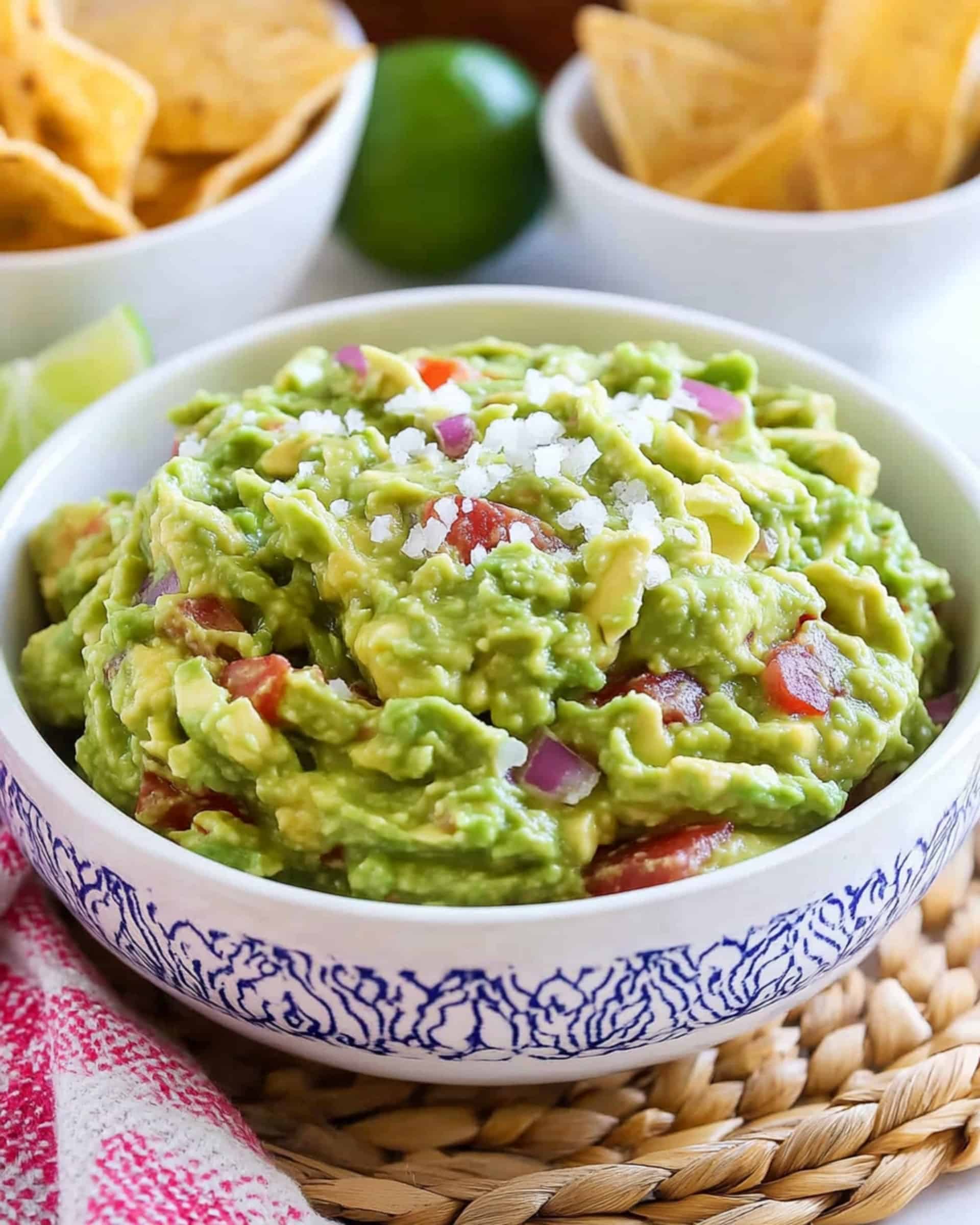 Fresh Homemade Guacamole Recipe