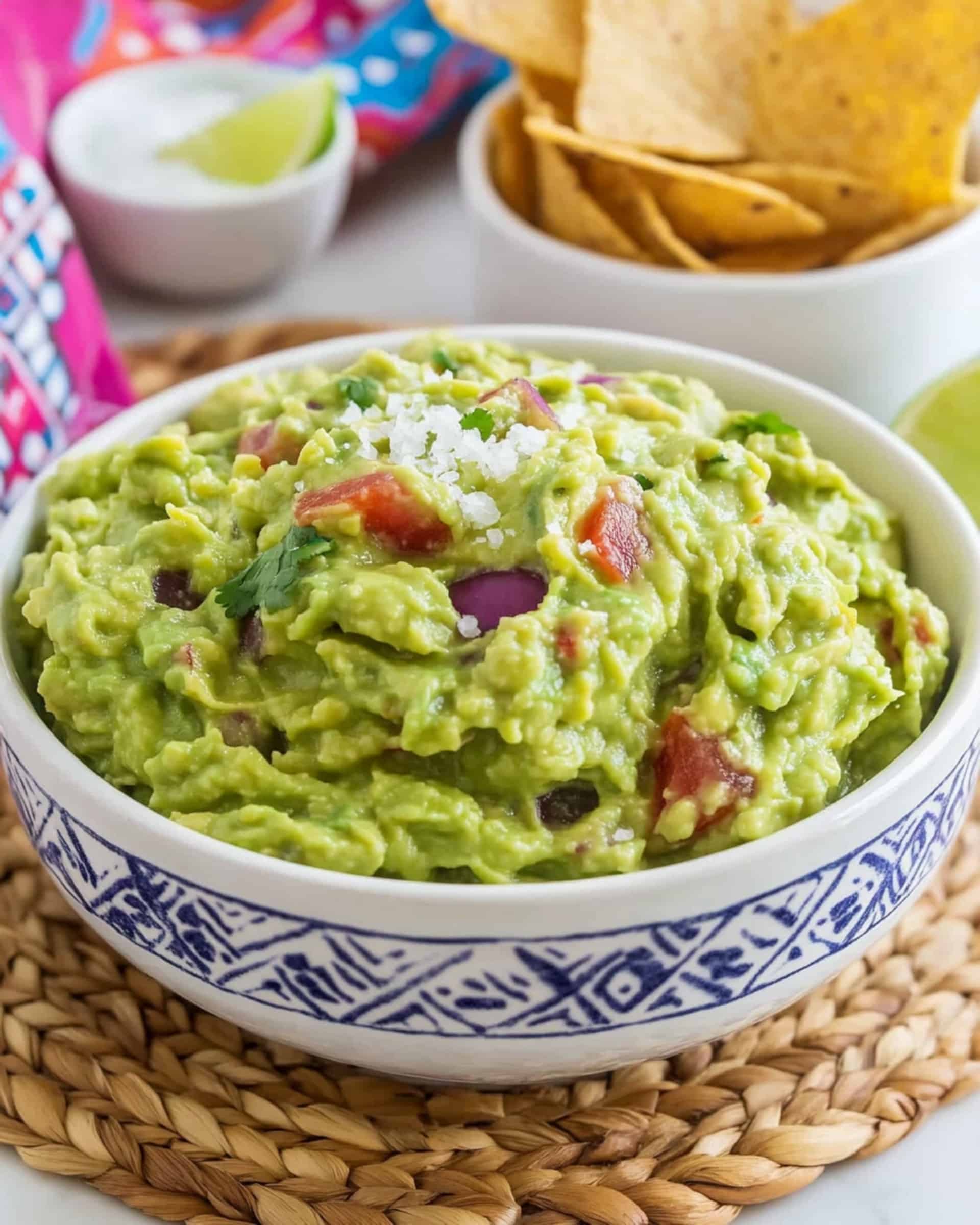 Fresh Homemade Guacamole Recipe