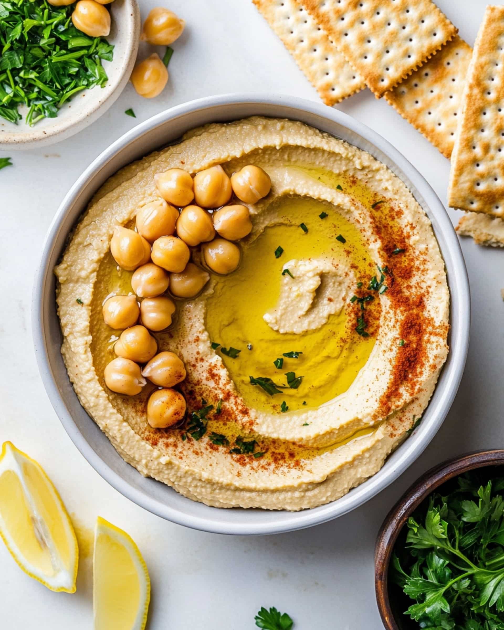 Homemade Hummus Recipe