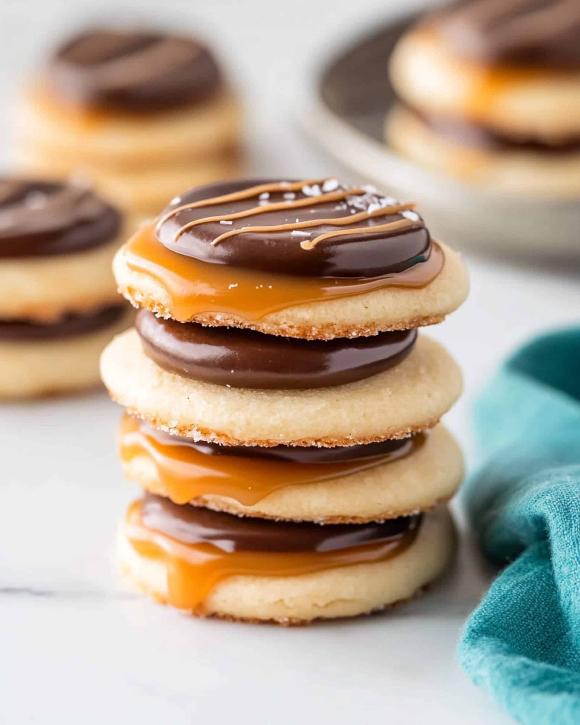 Homemade Twix Cookies Recipe