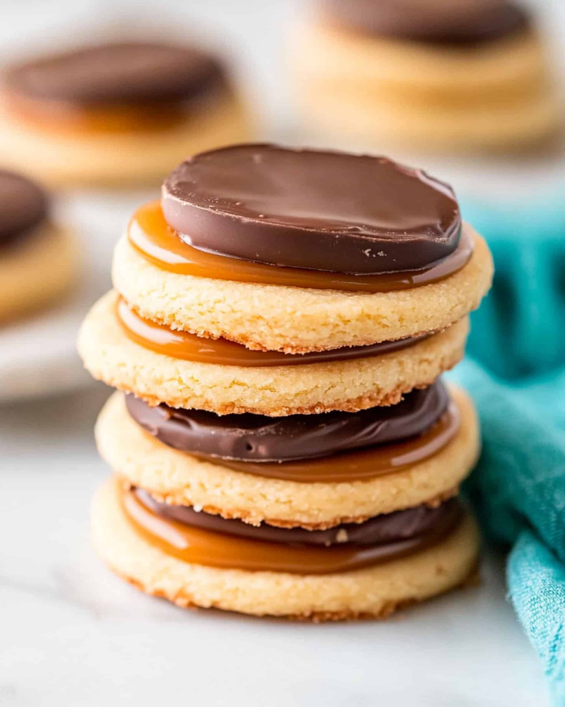 Homemade Twix Cookies Recipe