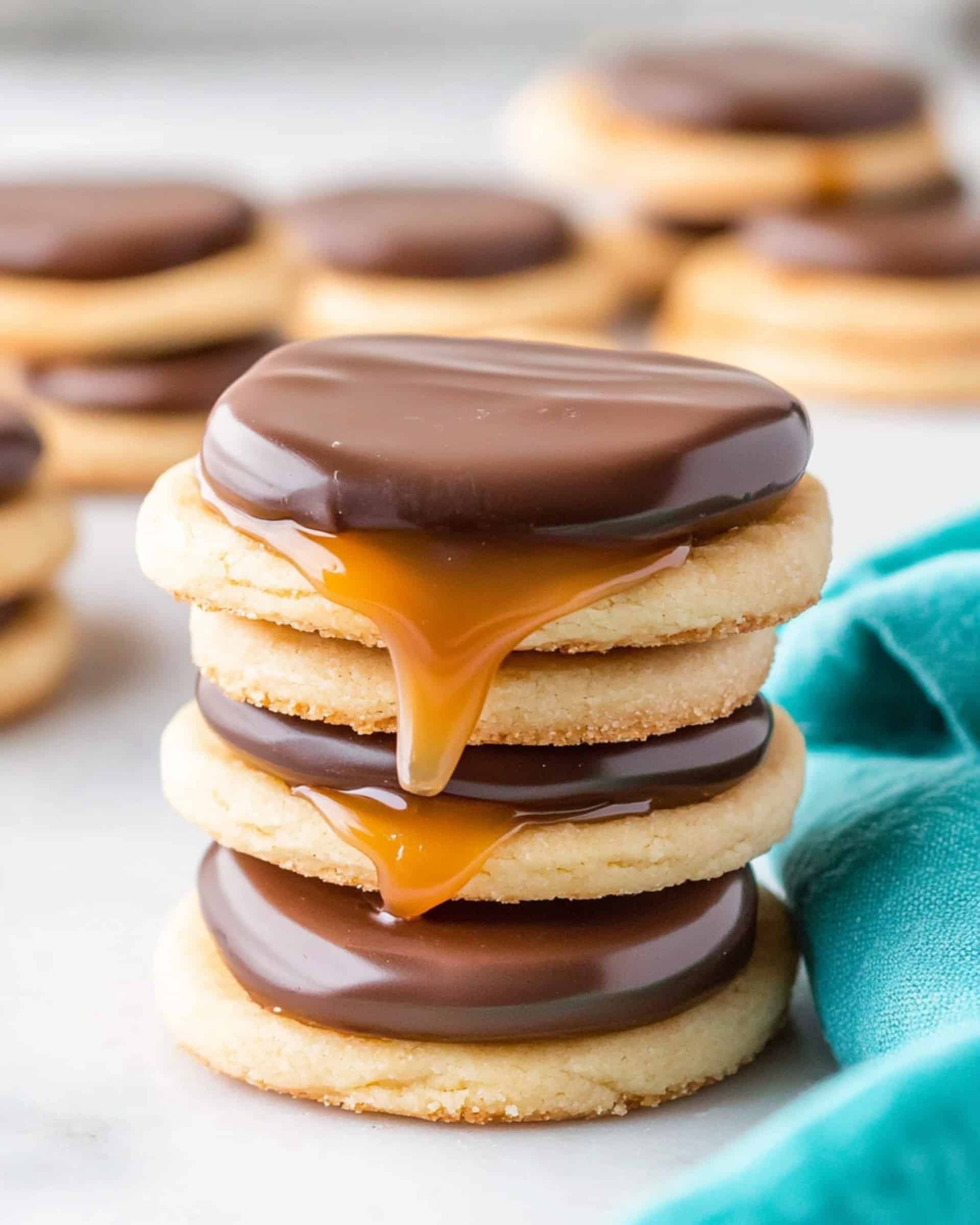 Homemade Twix Cookies Recipe