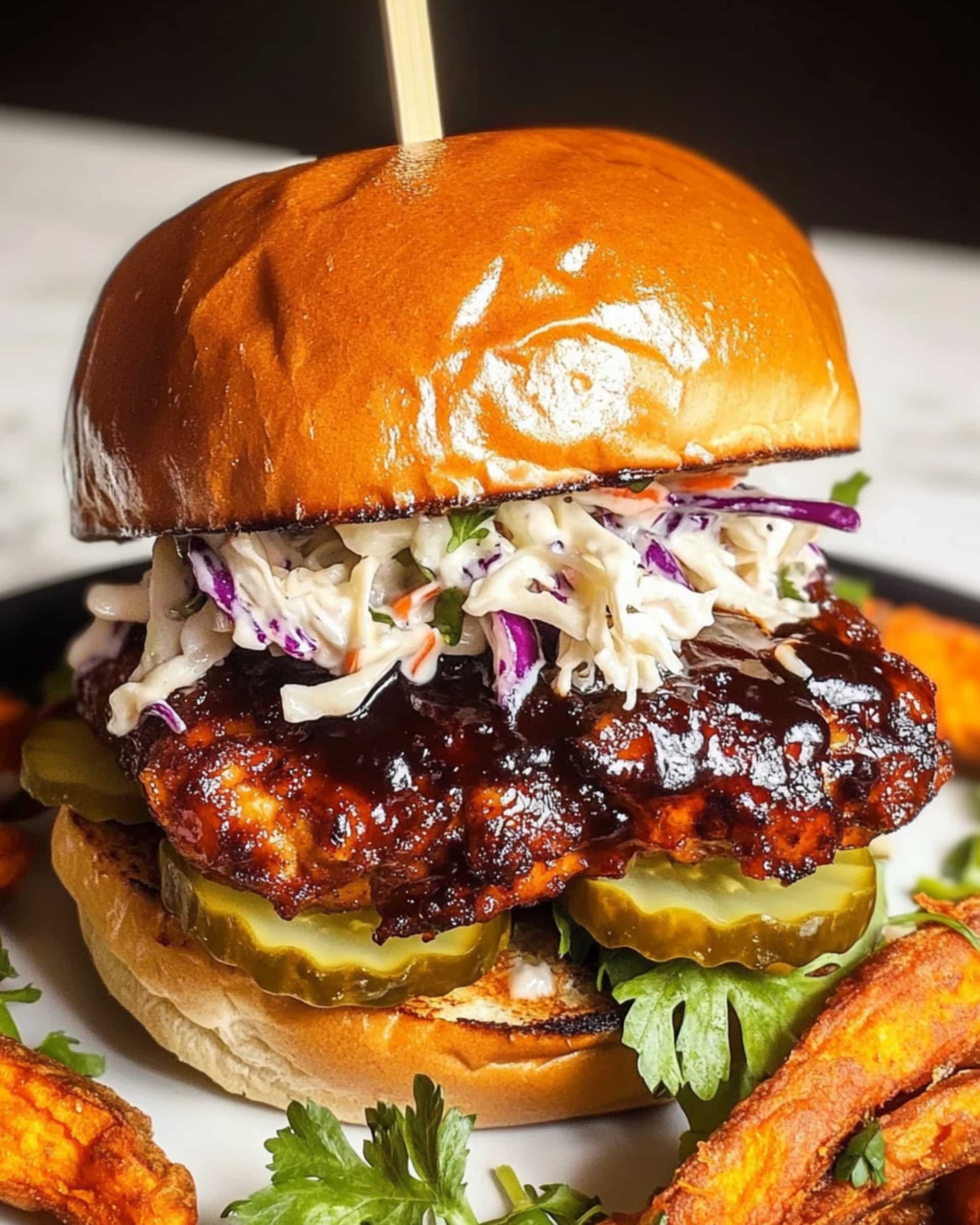 Honey Chipotle Fried Chicken Sandwich Recipe