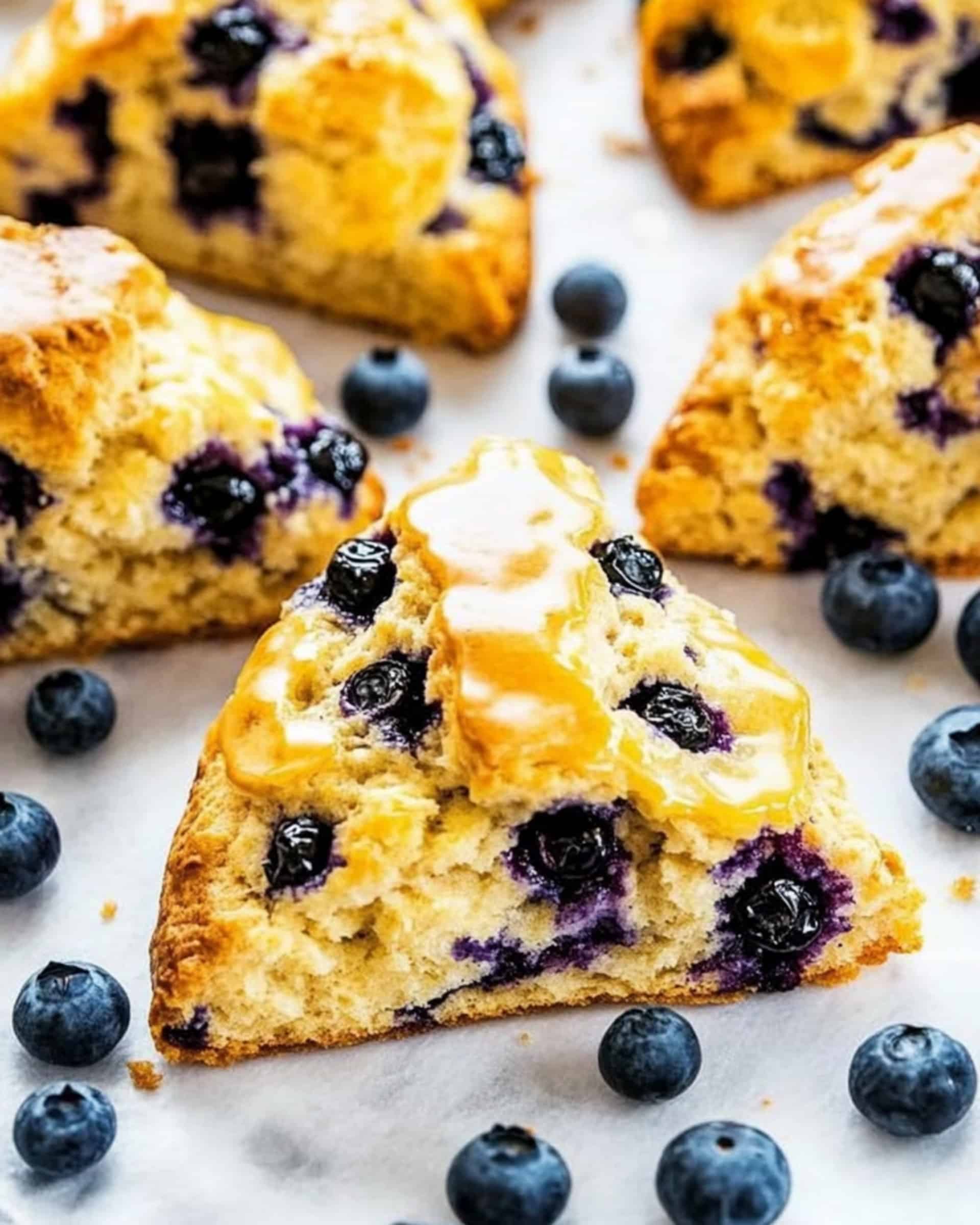 Lemon Blueberry Scones Recipe!