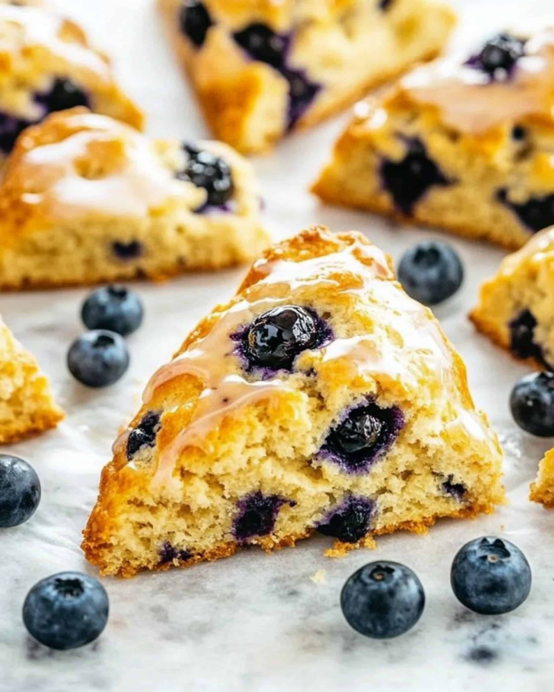 Lemon Blueberry Scones Recipe!