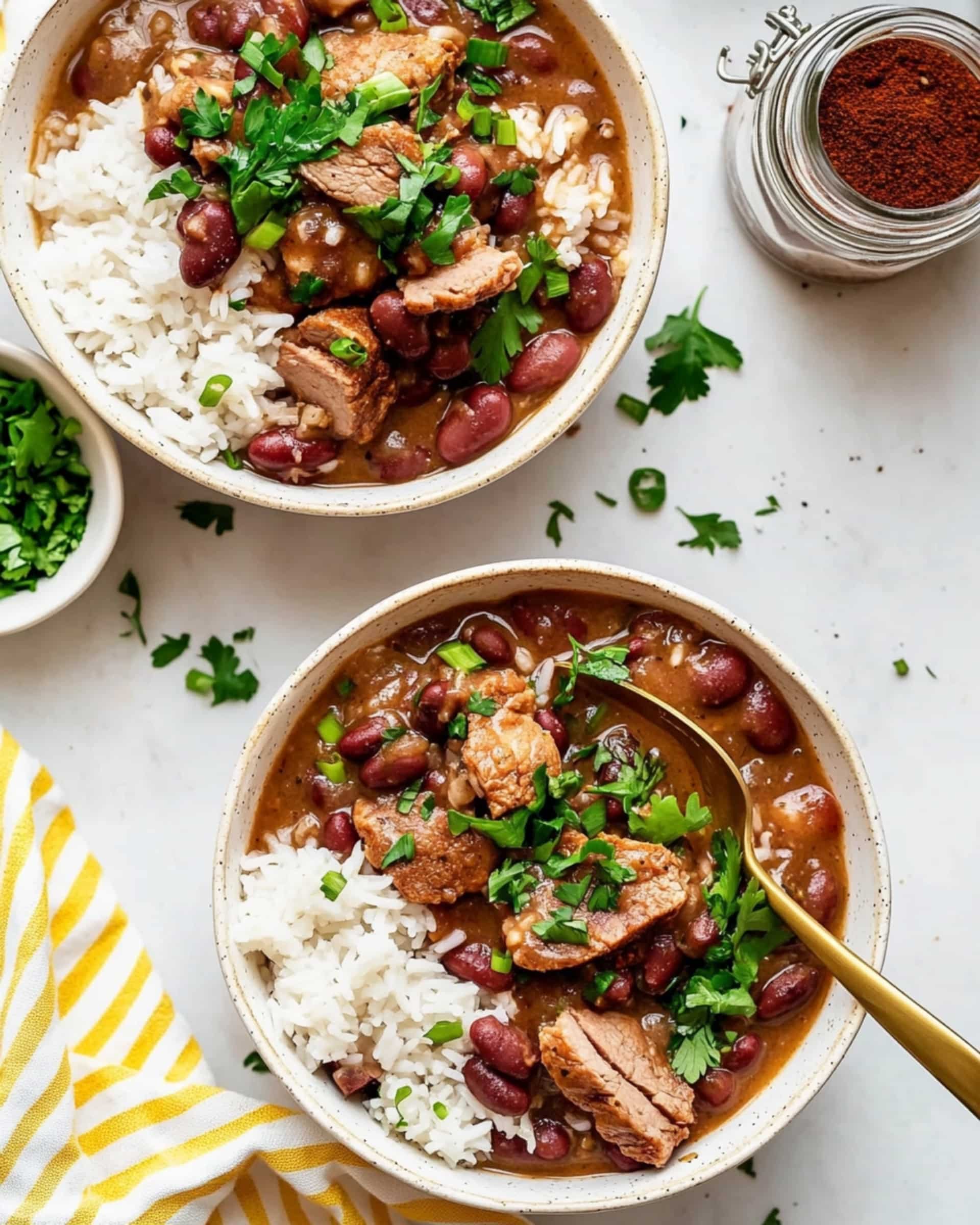 Louisiana Red Beans and Rice Recipe