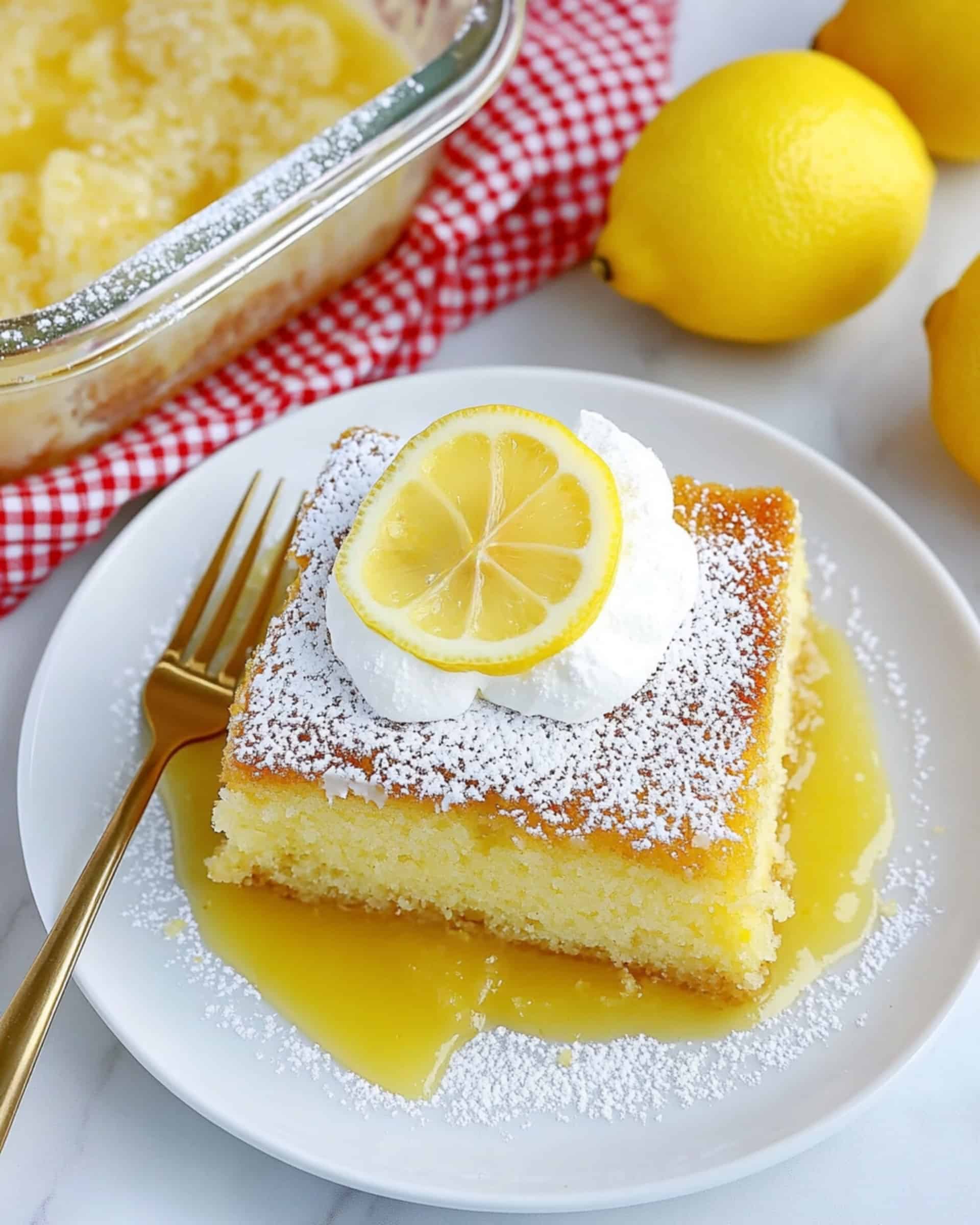 Luscious Lemon Pudding Cake Recipe