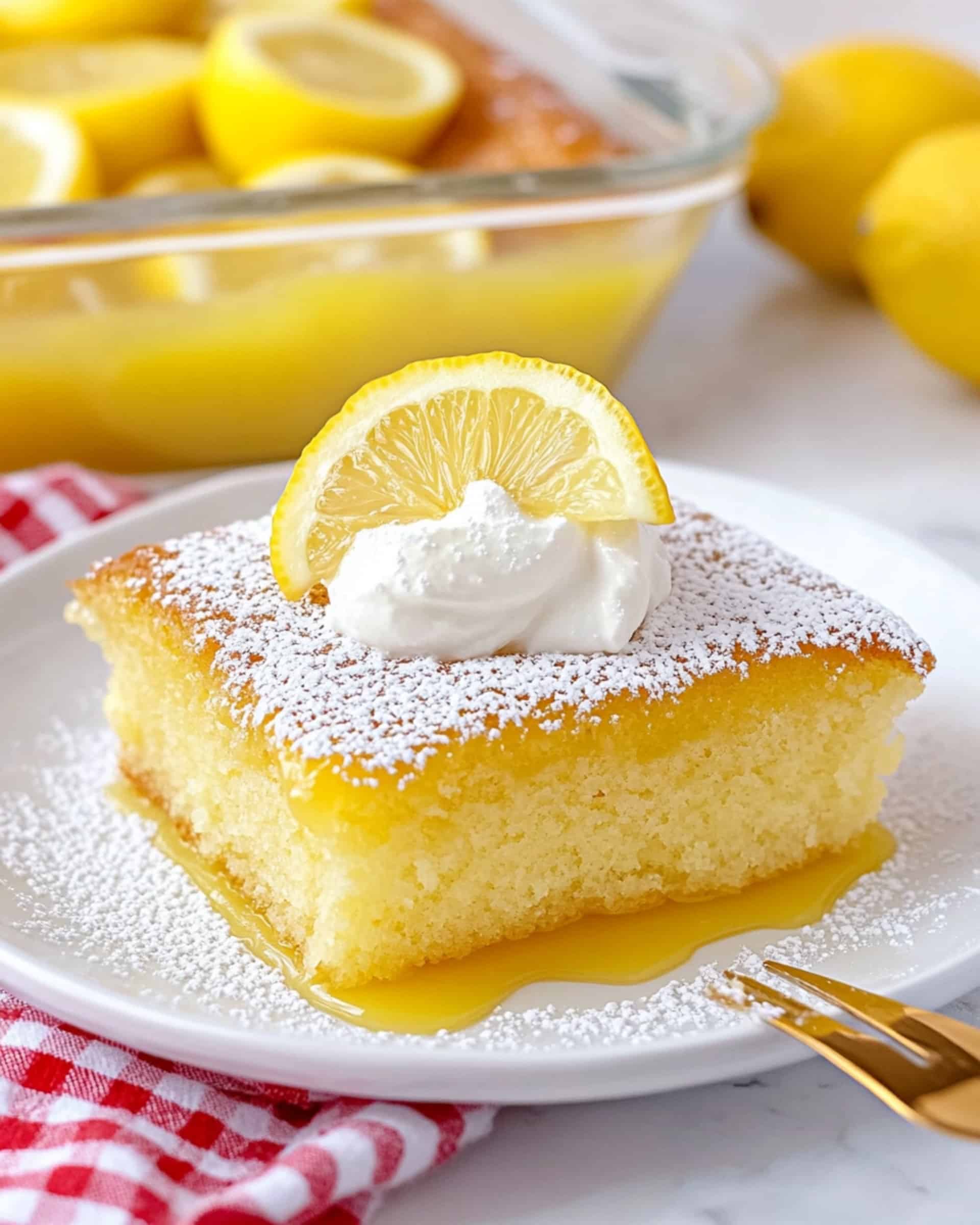 Luscious Lemon Pudding Cake Recipe