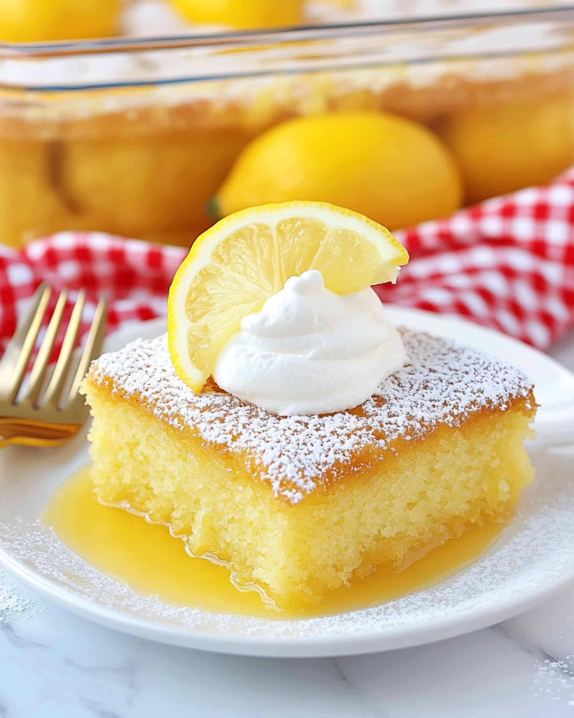 Luscious Lemon Pudding Cake Recipe