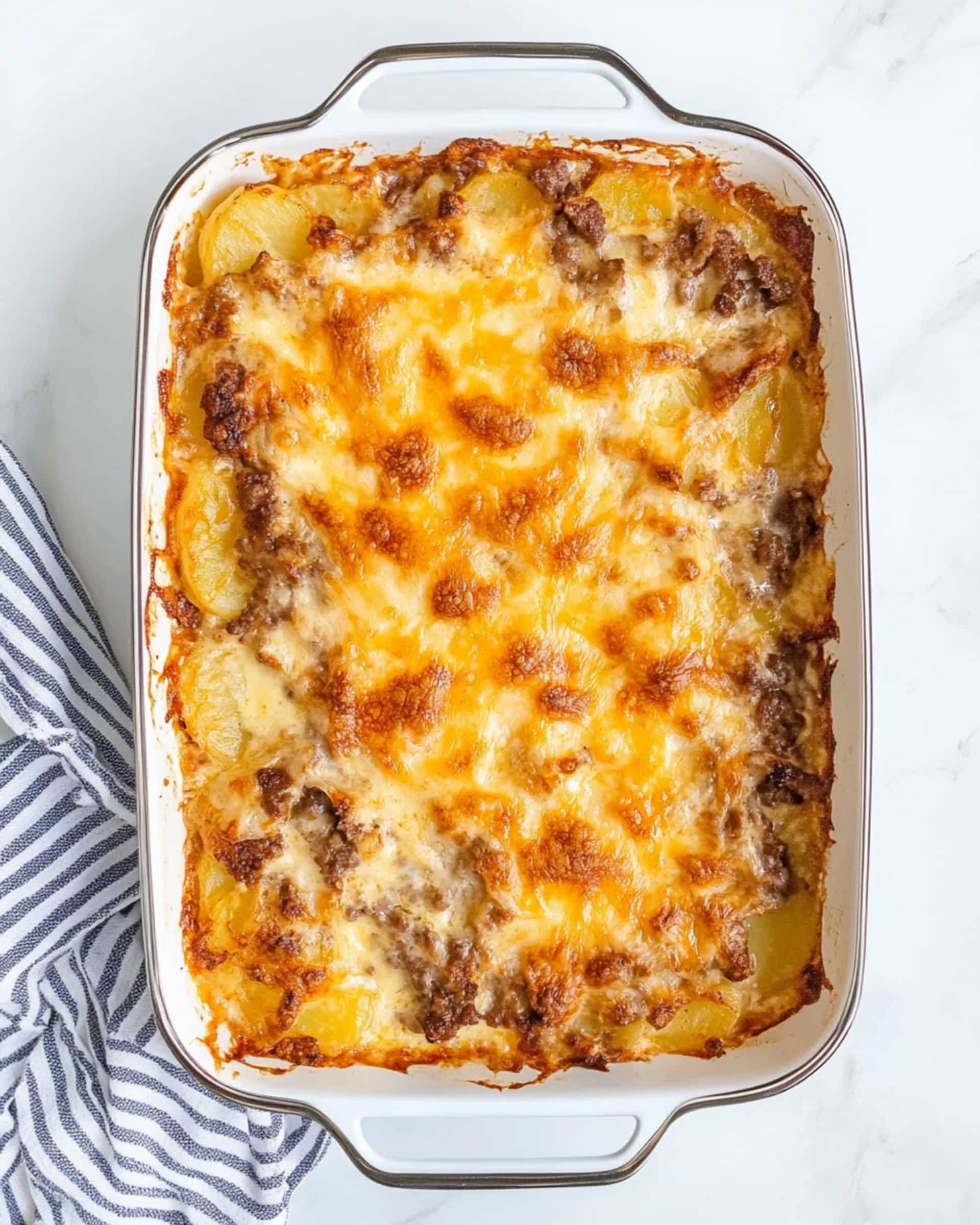 Old-Fashioned Hamburger Casserole Recipe