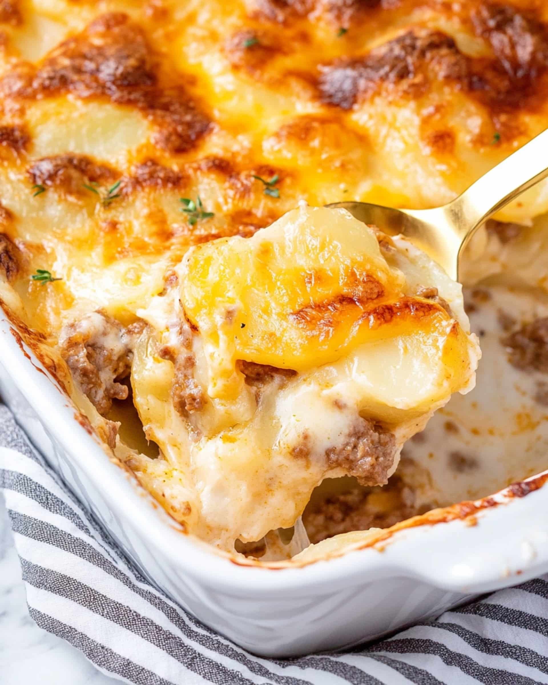 Old-Fashioned Hamburger Casserole Recipe