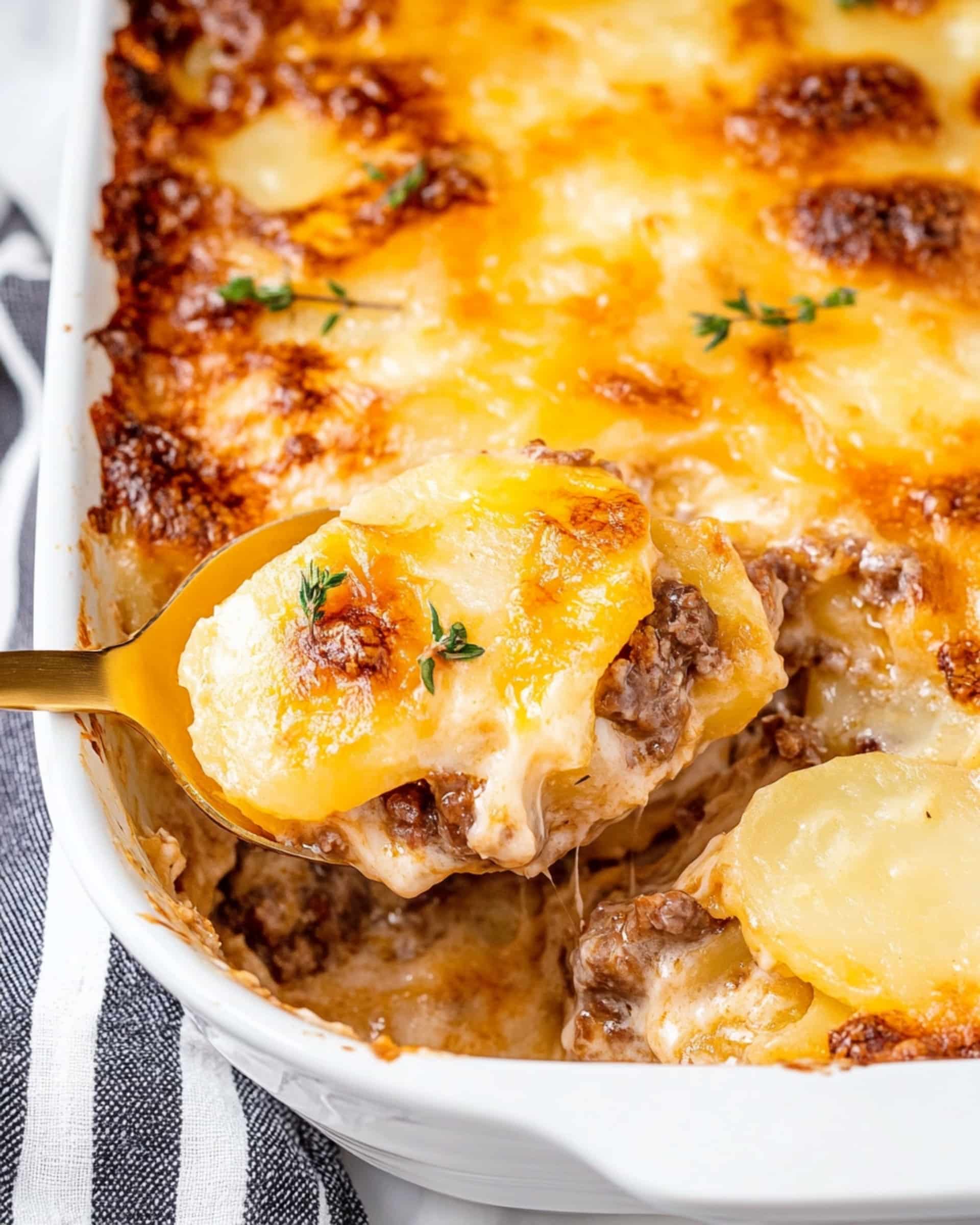 Old-Fashioned Hamburger Casserole Recipe